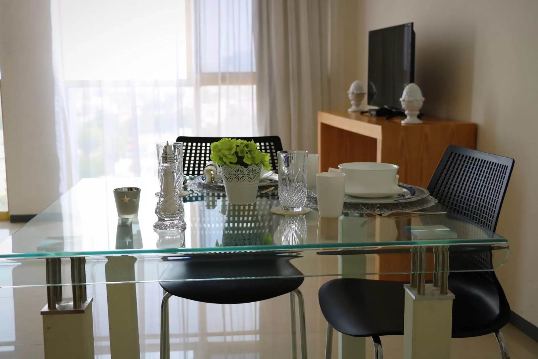Dining area in Hotel Suites Bernini