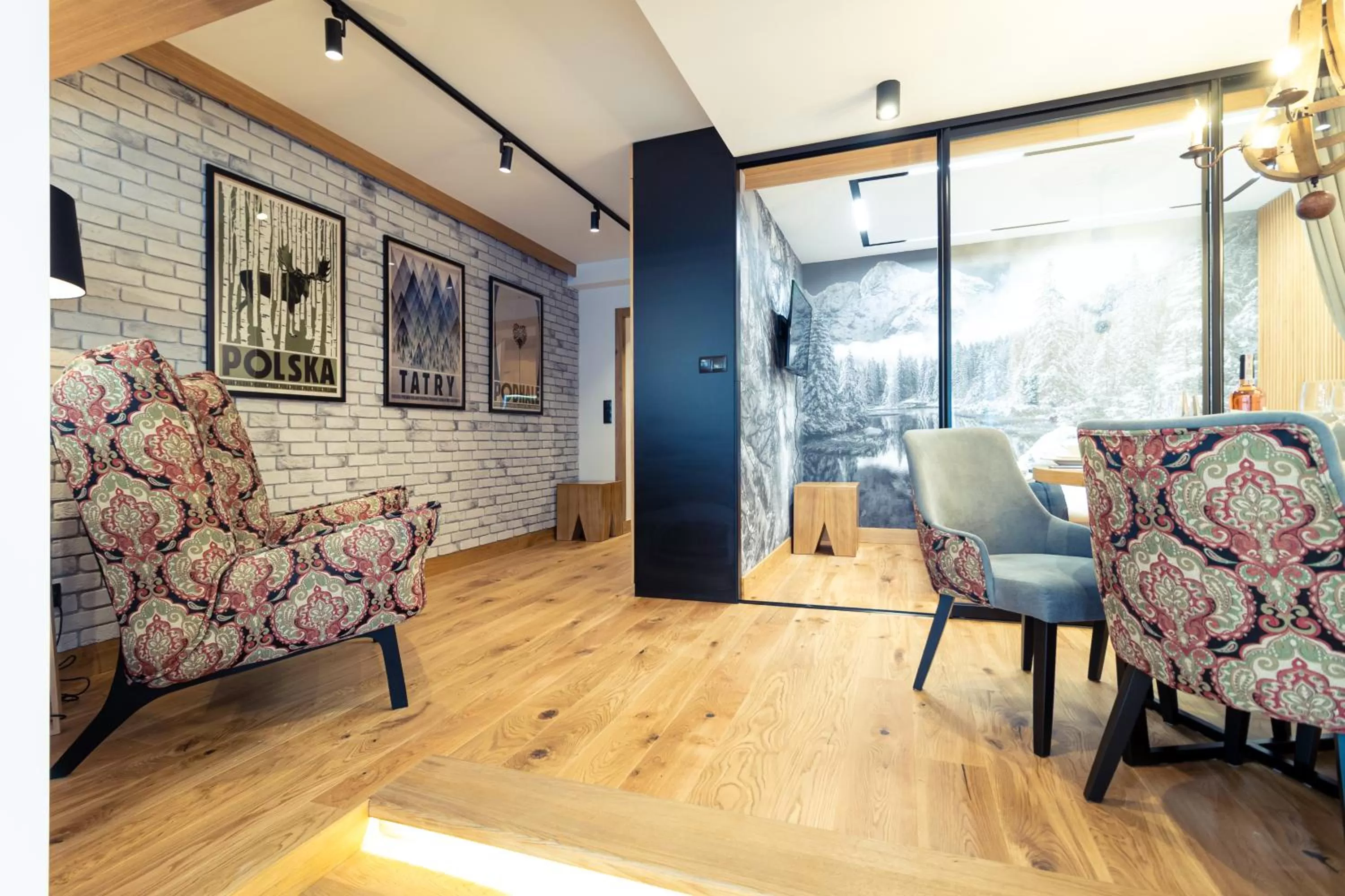Living room, Seating Area in Jagiellońska Residence