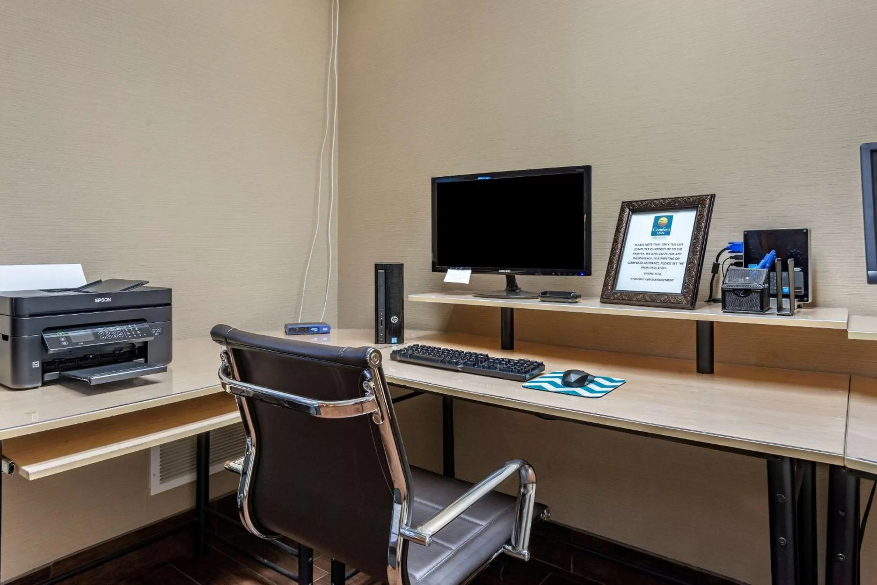 On site in Comfort Inn West Hazleton