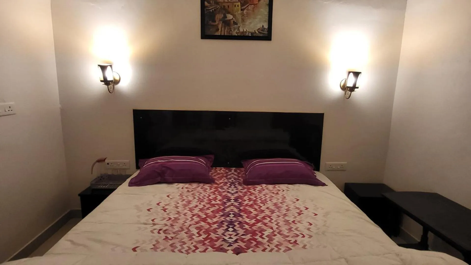 Bedroom, Bed in Goroomgo Assi River Guest House Varanasi