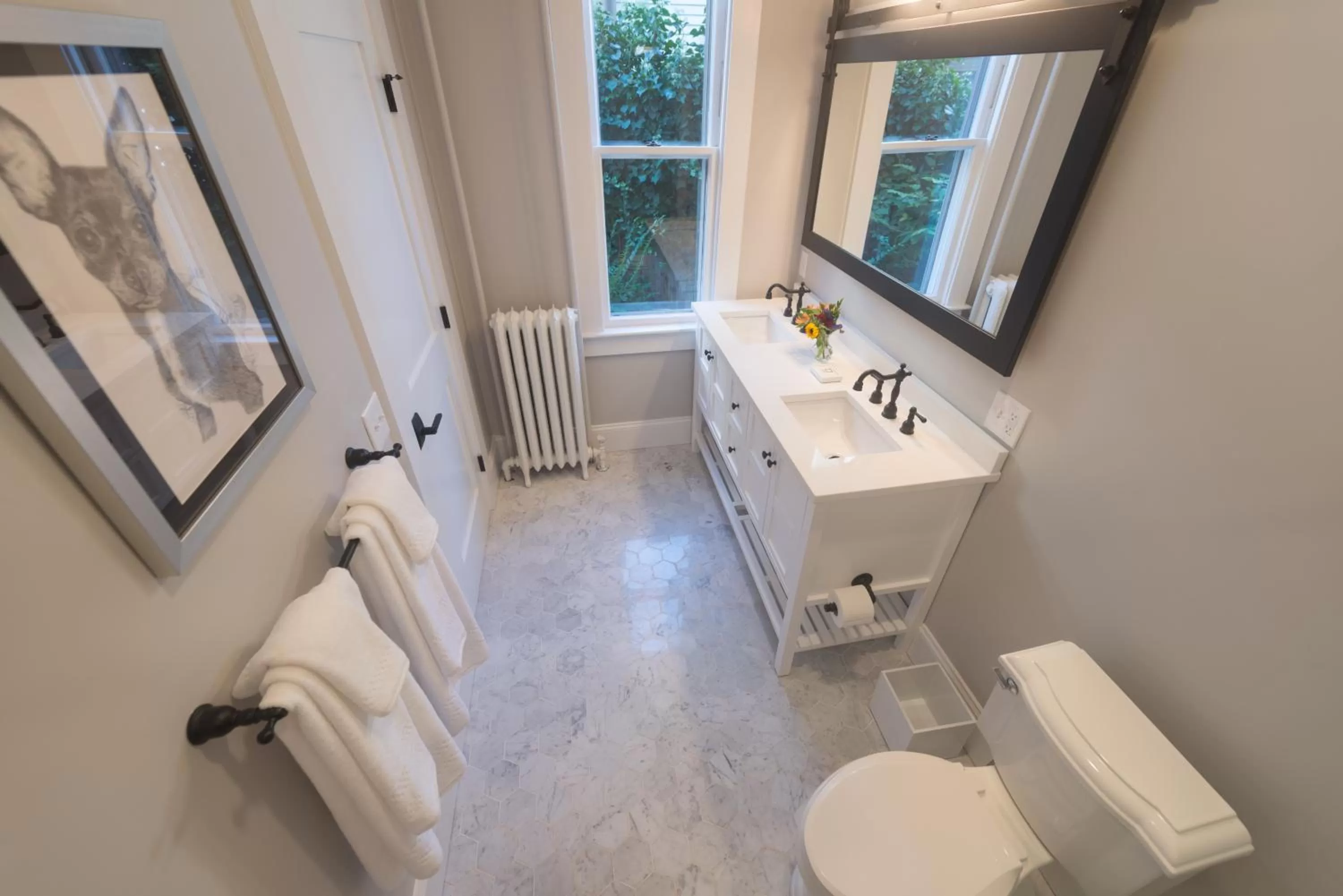 Bathroom in Paws on Pelham