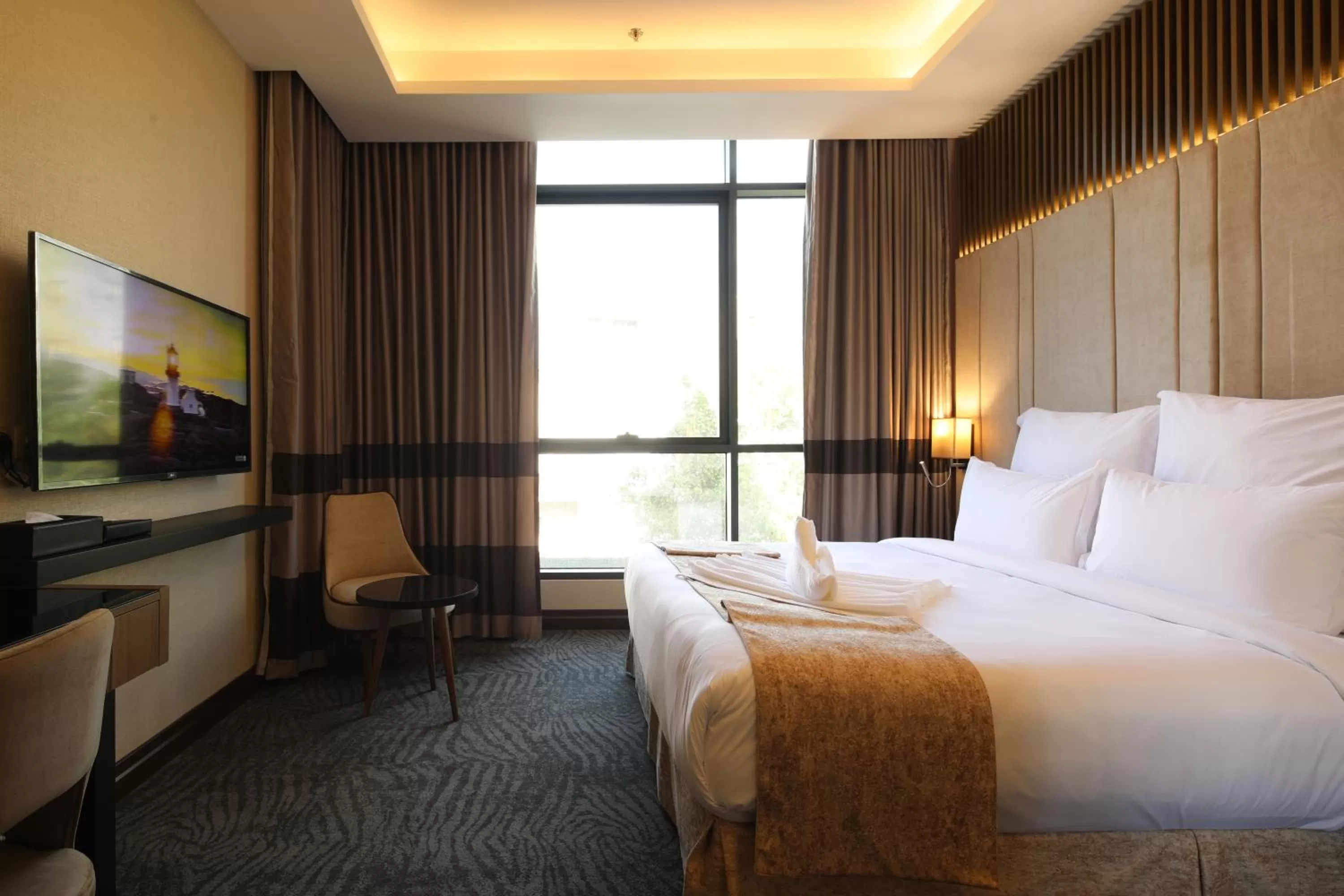 Bed in Gladiolus Hotel