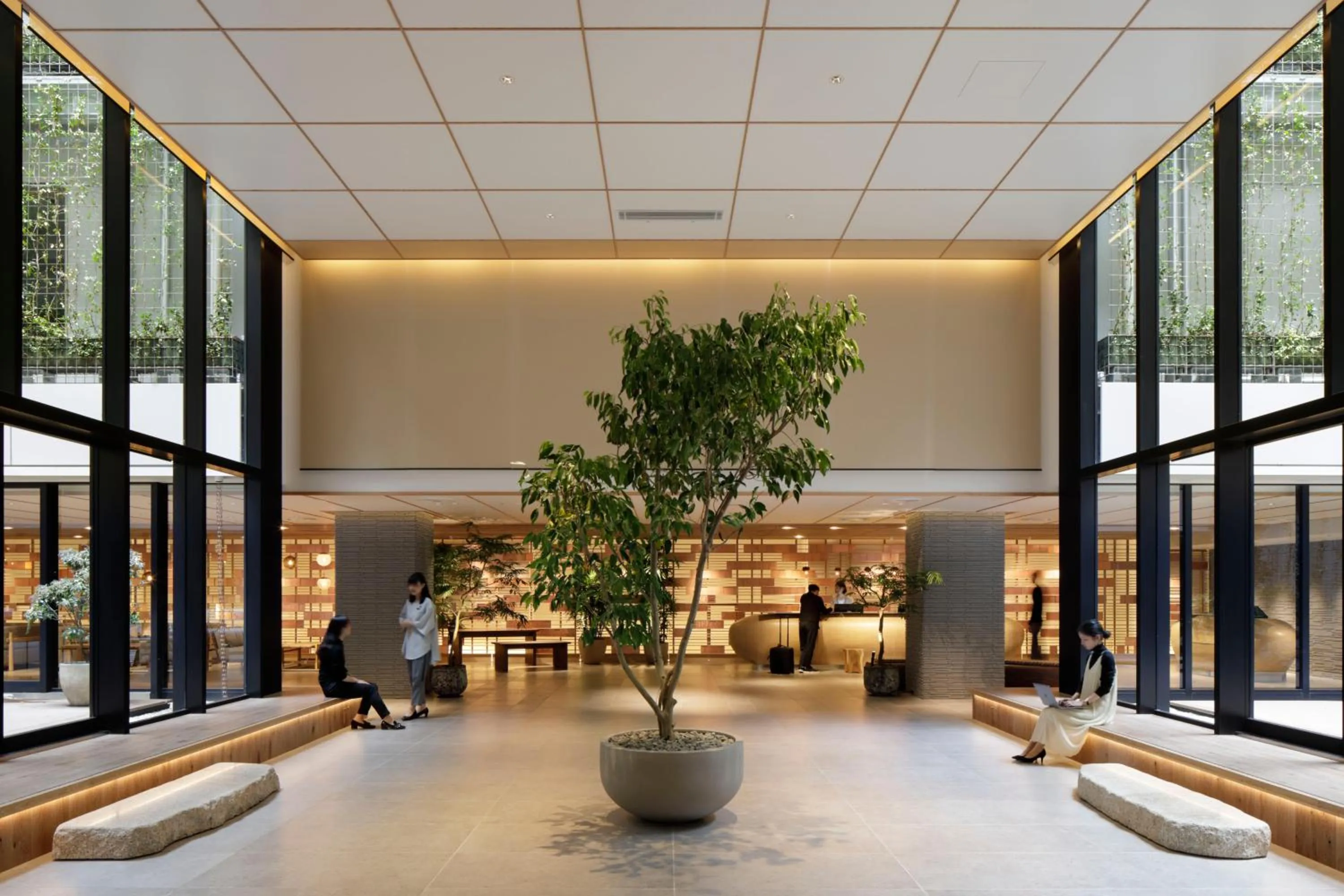 Lobby or reception in GOOD NATURE HOTEL KYOTO