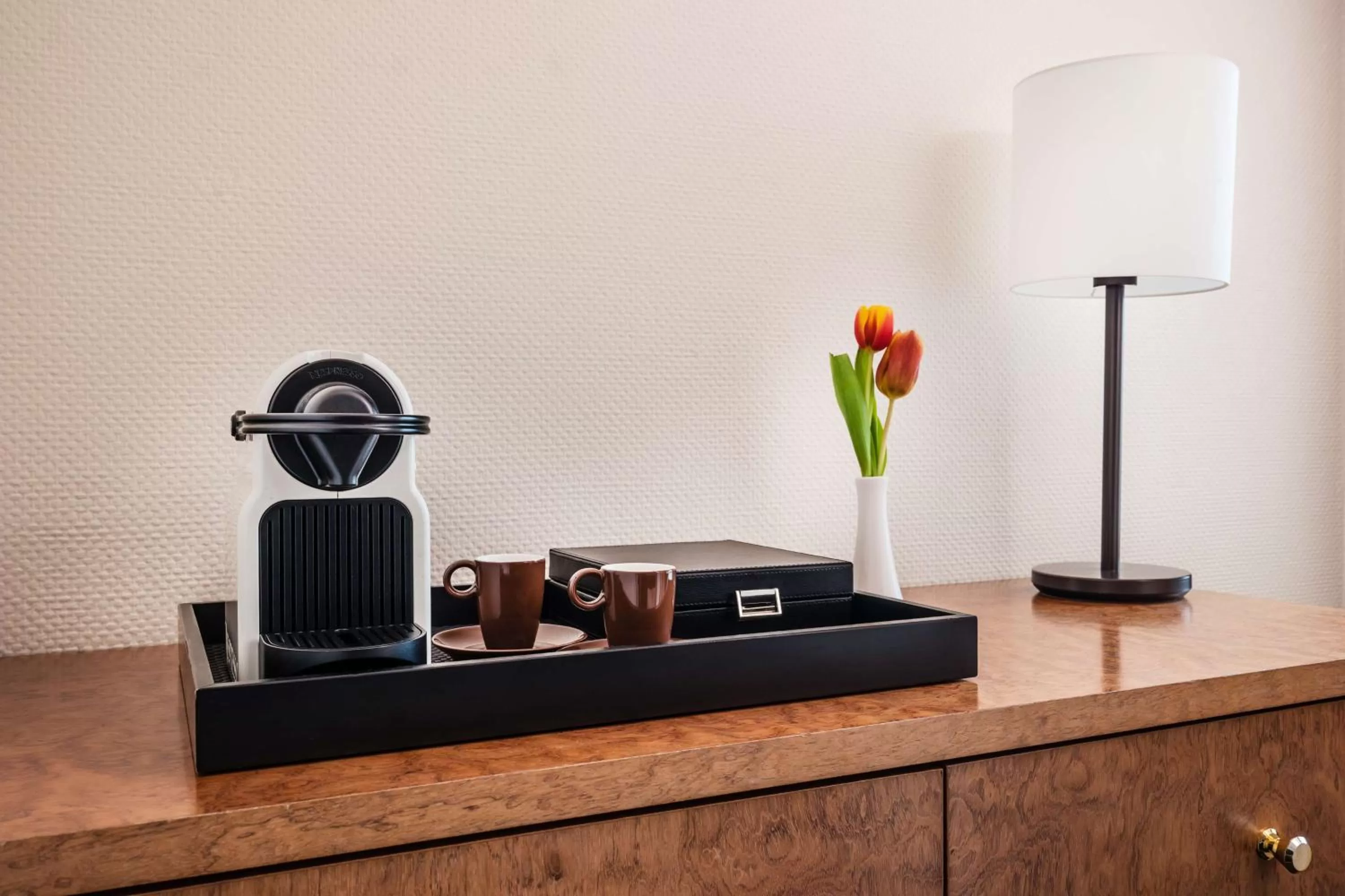 Coffee/tea facilities in Lindner Hotel Dusseldorf Seestern, part of JdV by Hyatt