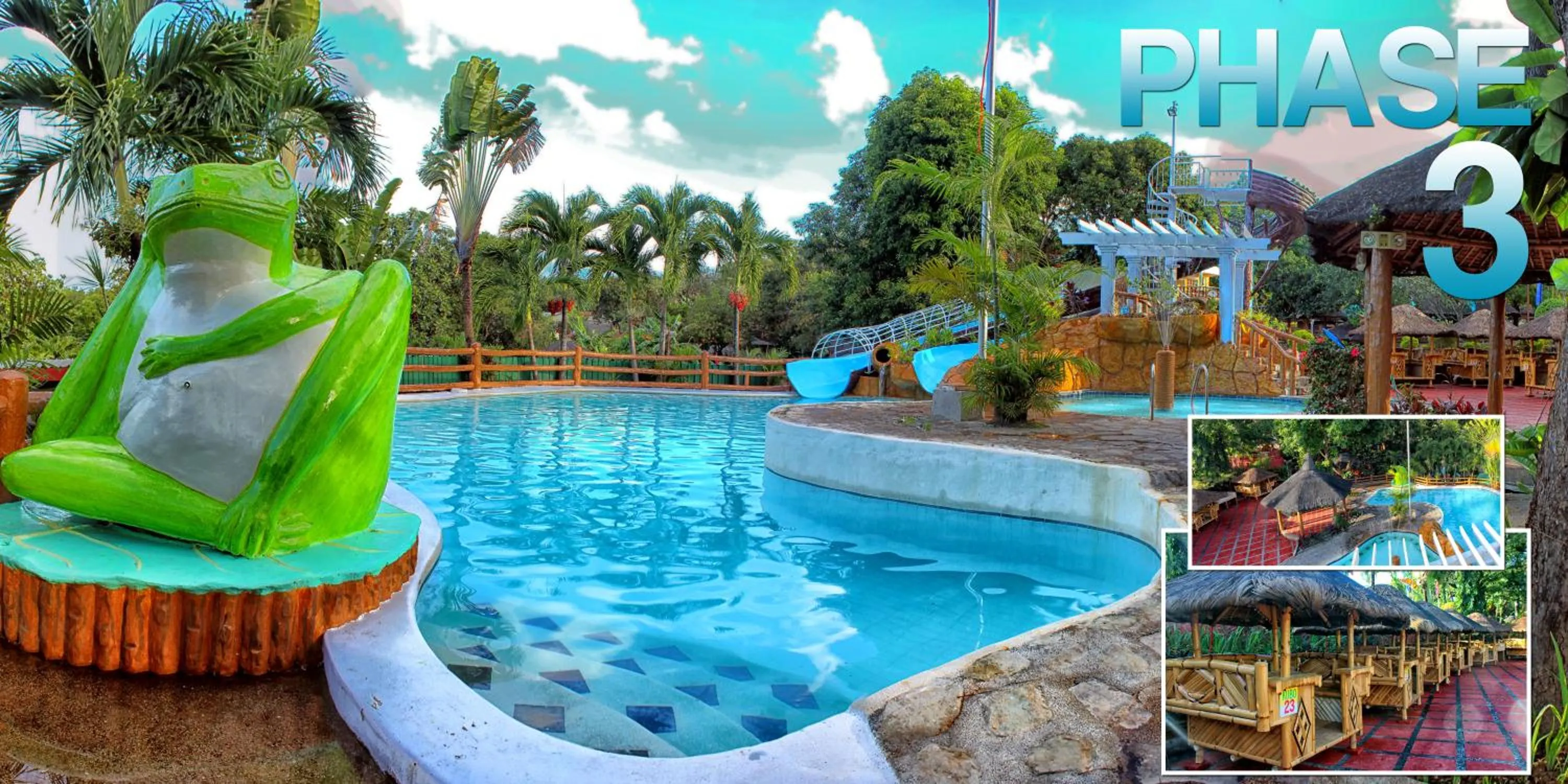 Swimming pool in Loreland Farm Resort
