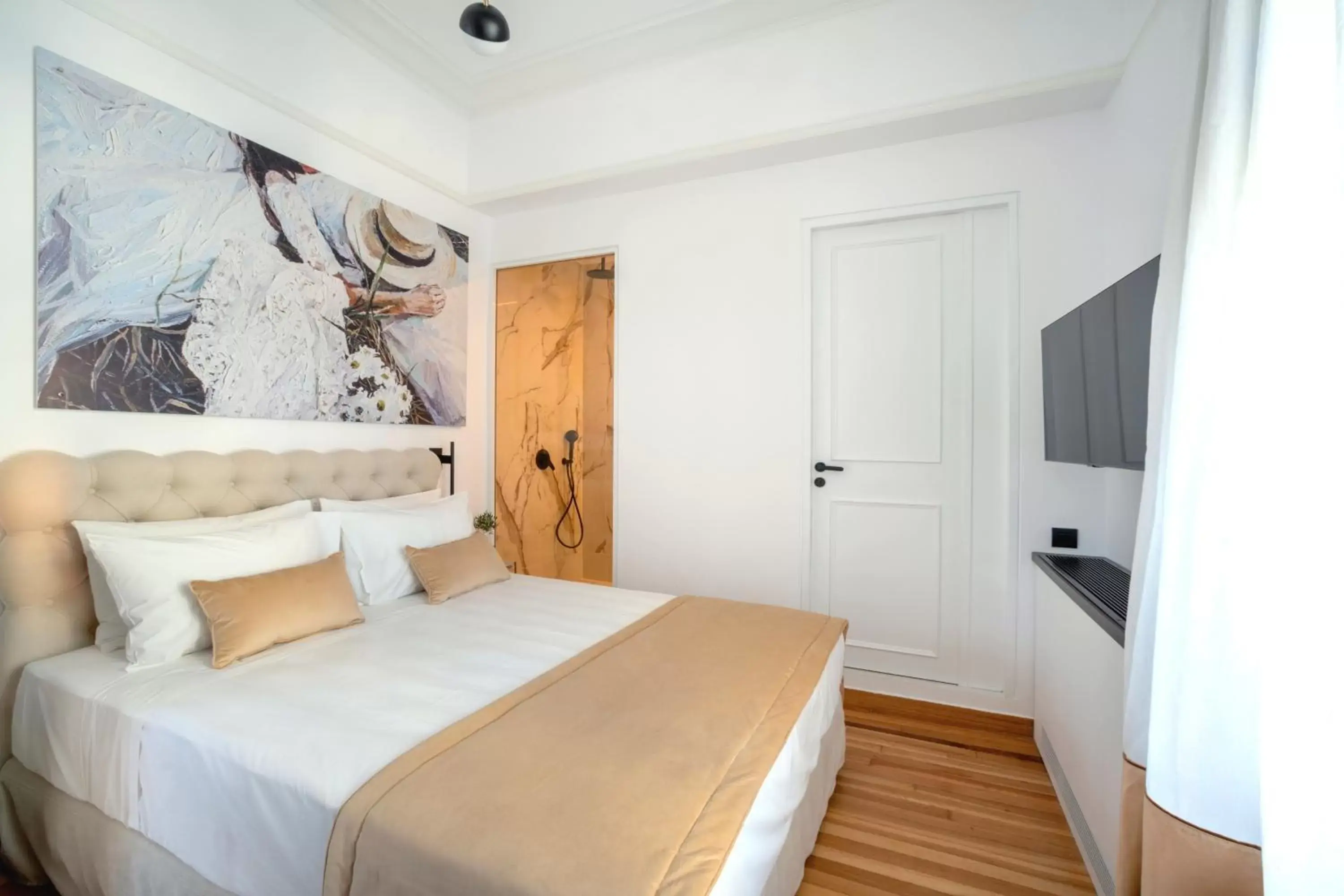 Superior Double Room with Lycabettus View in Athens Flair Superior Double Room with Lycabettus View in Athens Flair