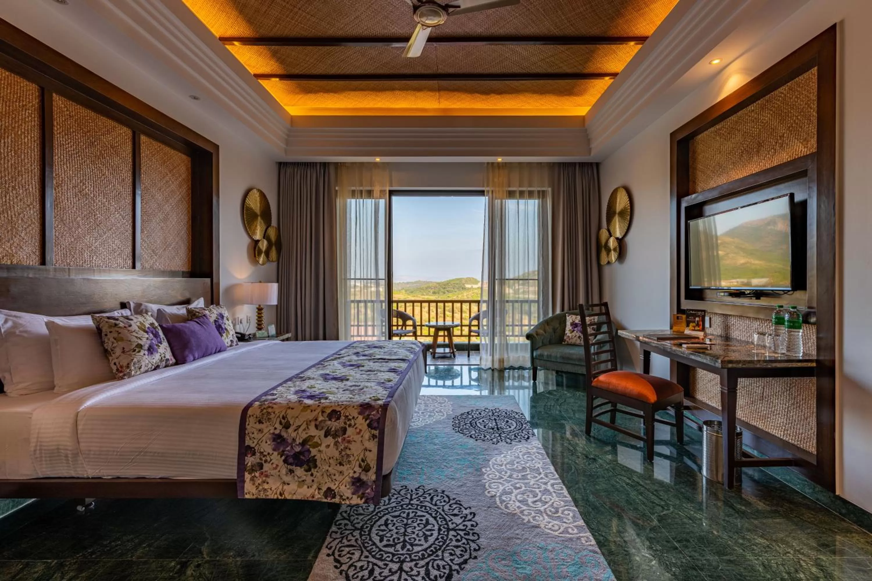 View (from property/room), Bed in The Ananta Udaipur