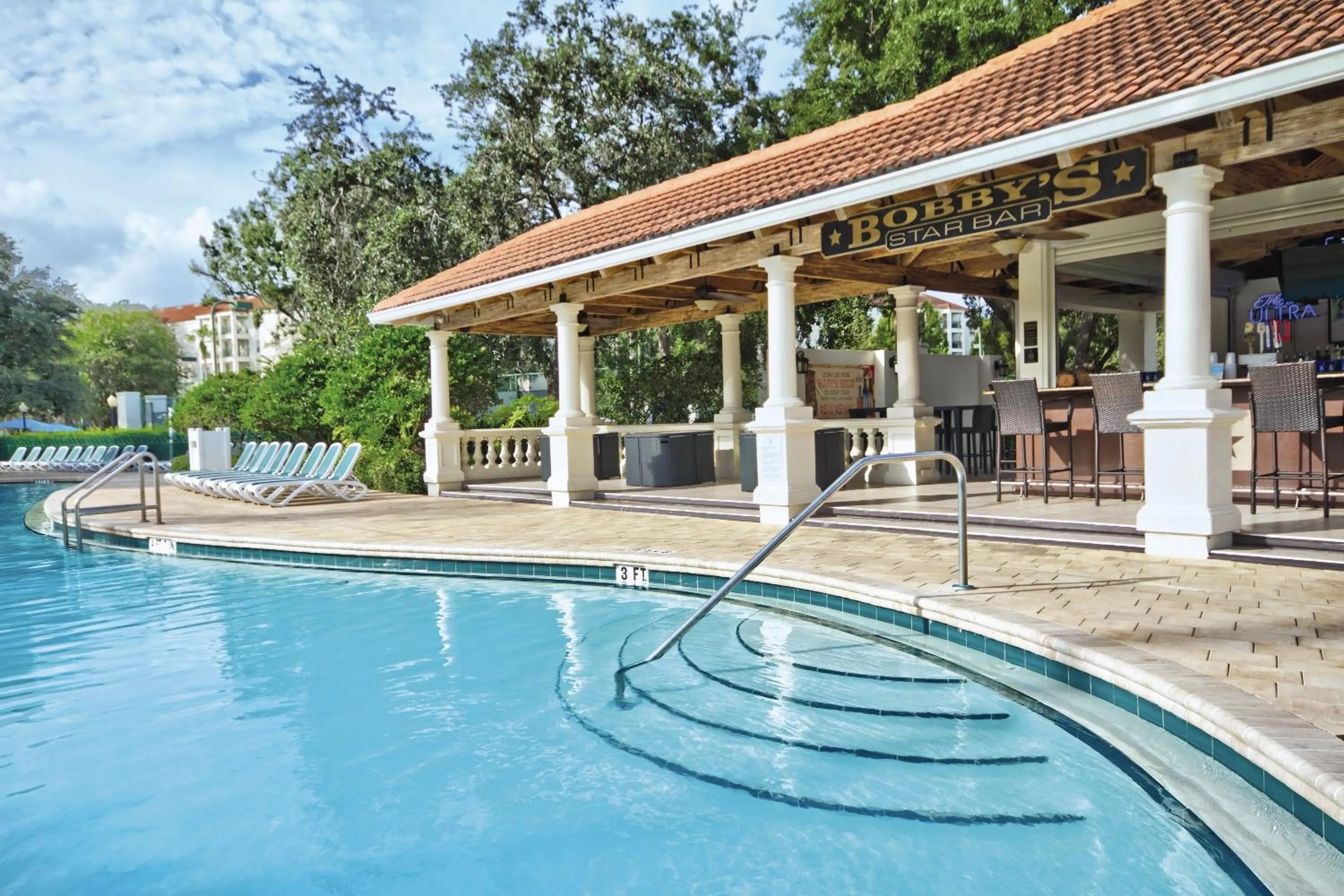 Swimming pool in Club Wyndham Star Island