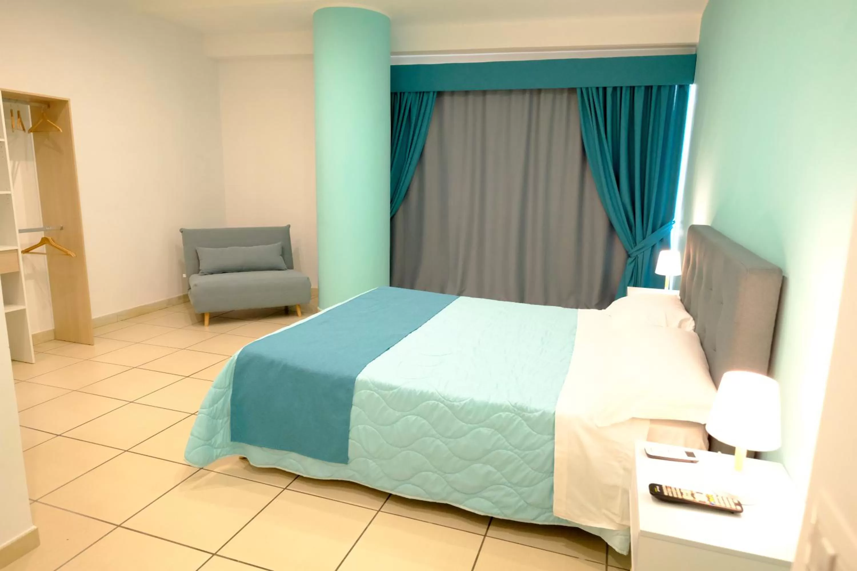 Bed in Donna Elena B&B