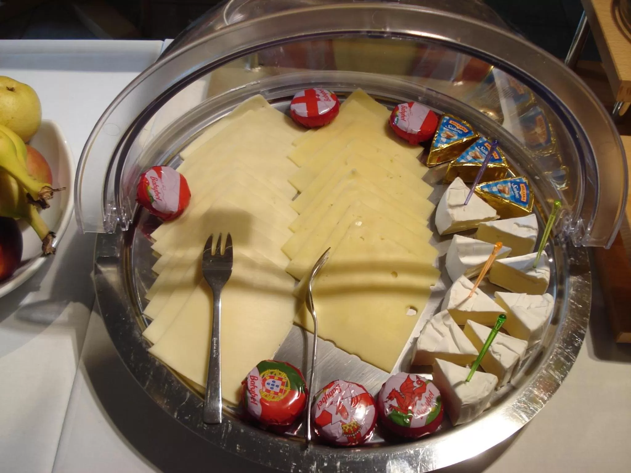 Continental breakfast in Hotel Pension Zur Fährbrücke