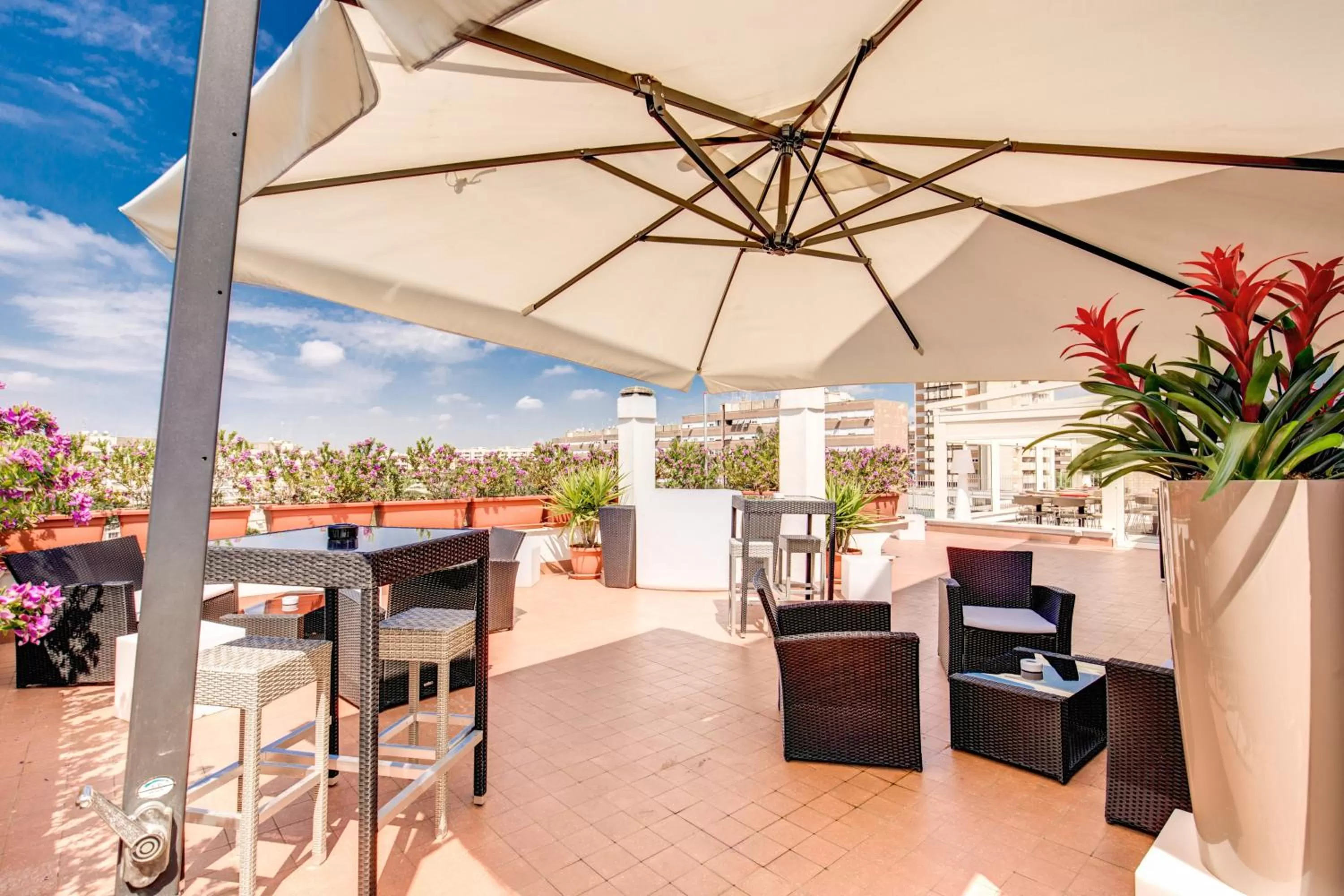 Balcony/Terrace in Warmthotel