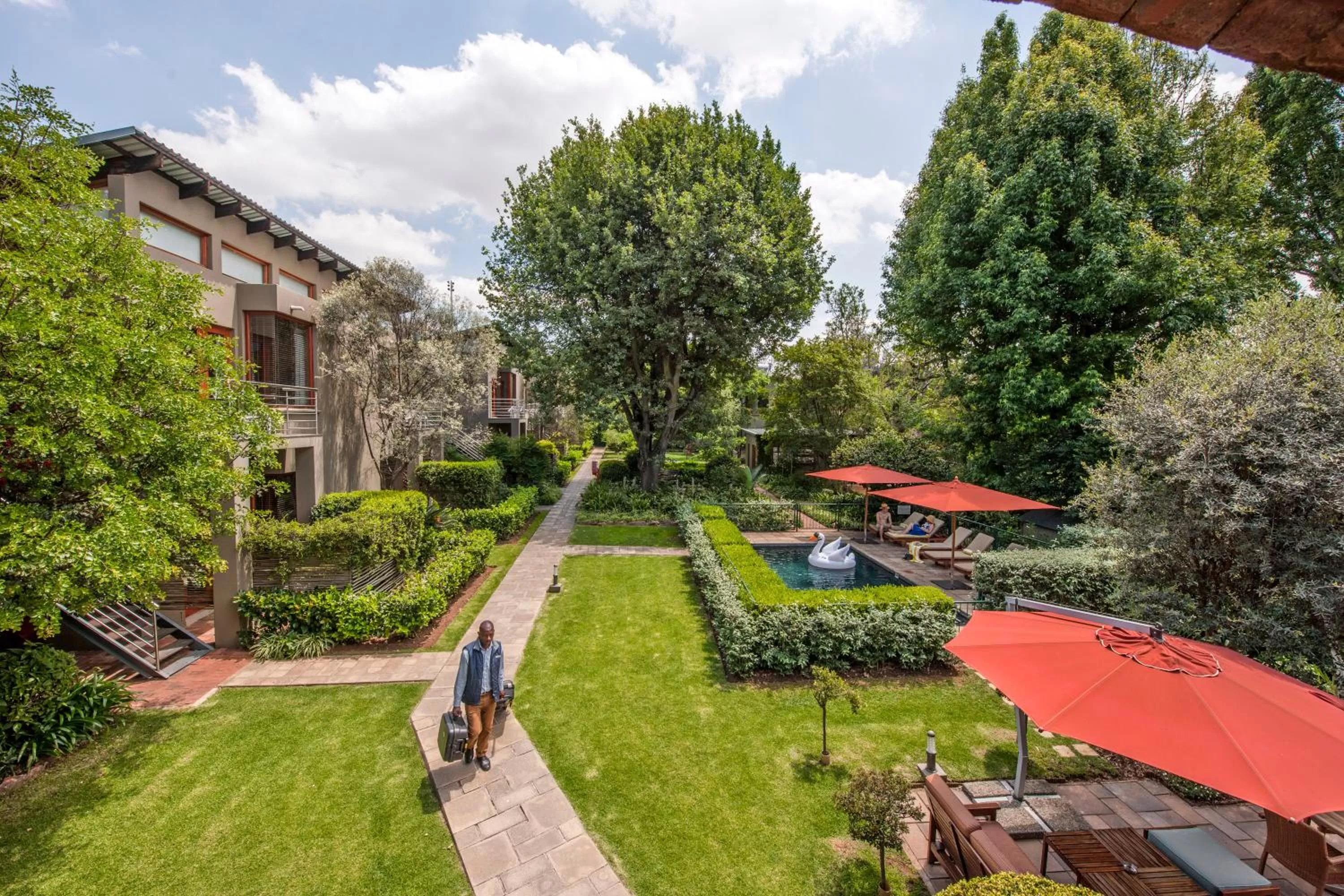 Garden in The Peech Hotel