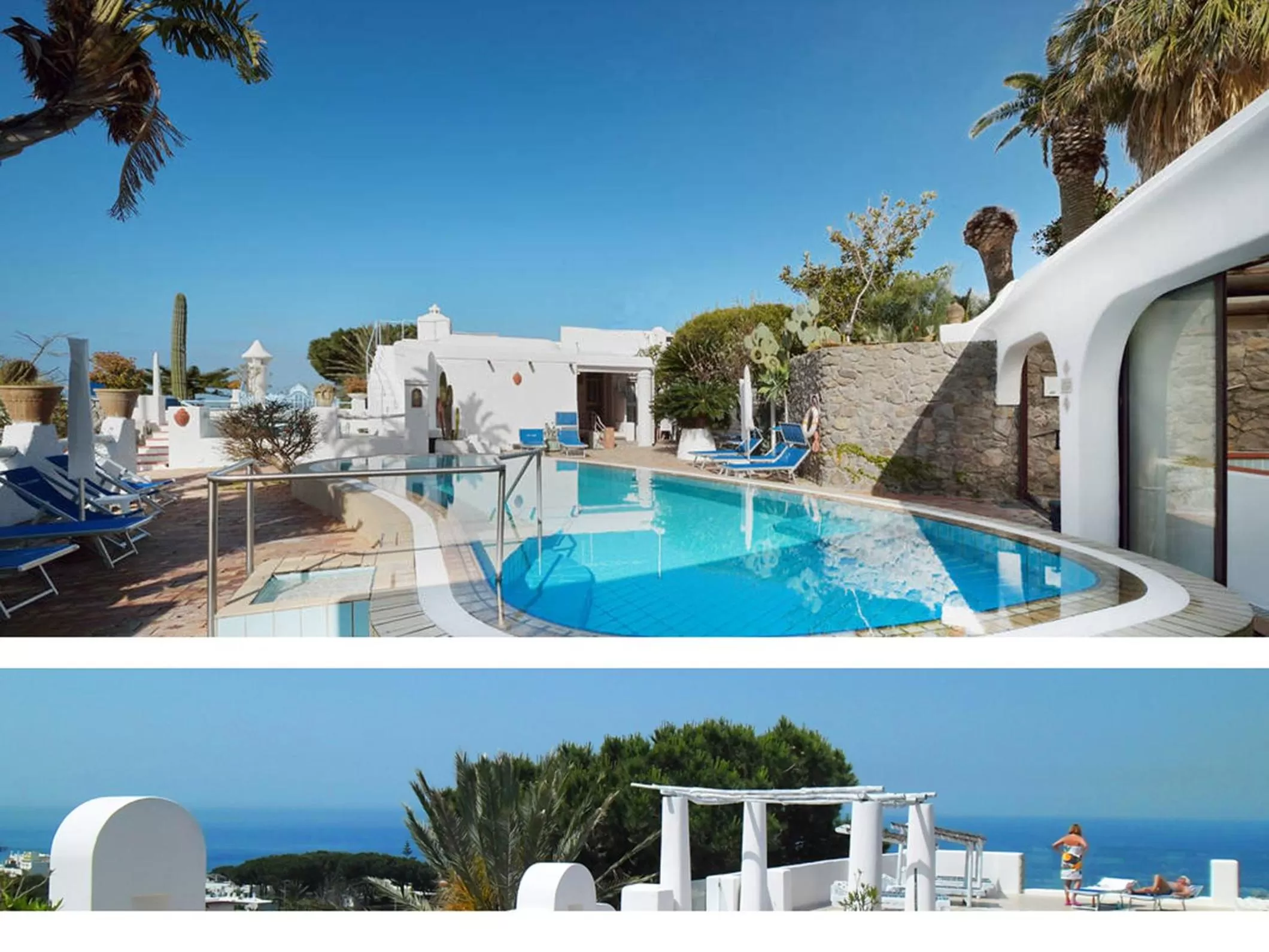 Balcony/Terrace, Swimming Pool in Villa Ravino Aparthotel