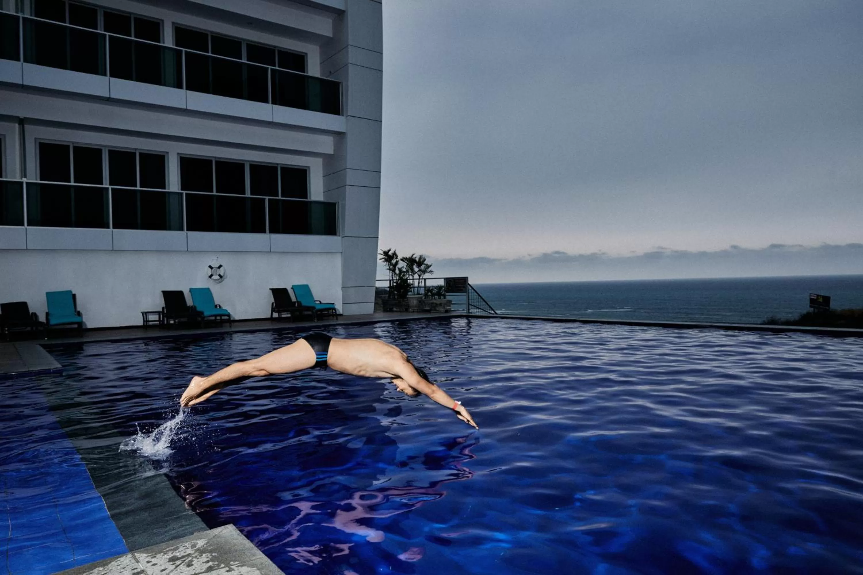 Swimming pool in Wyndham Manta Sail Plaza Hotel and Convention Center