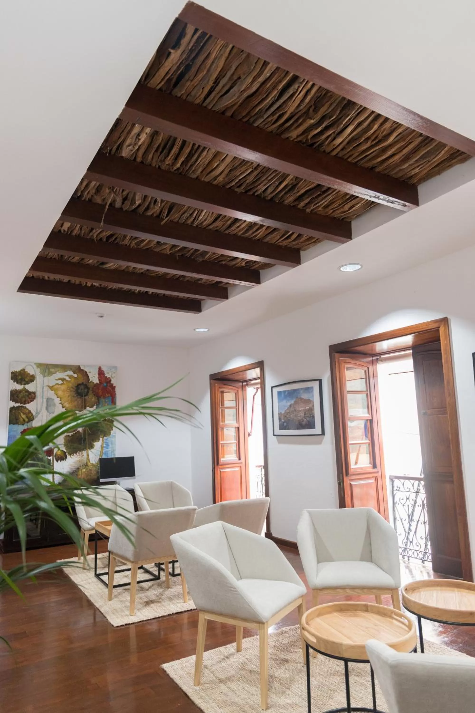 Seating area in Hotel Escuela Rural Casa Los Herrera