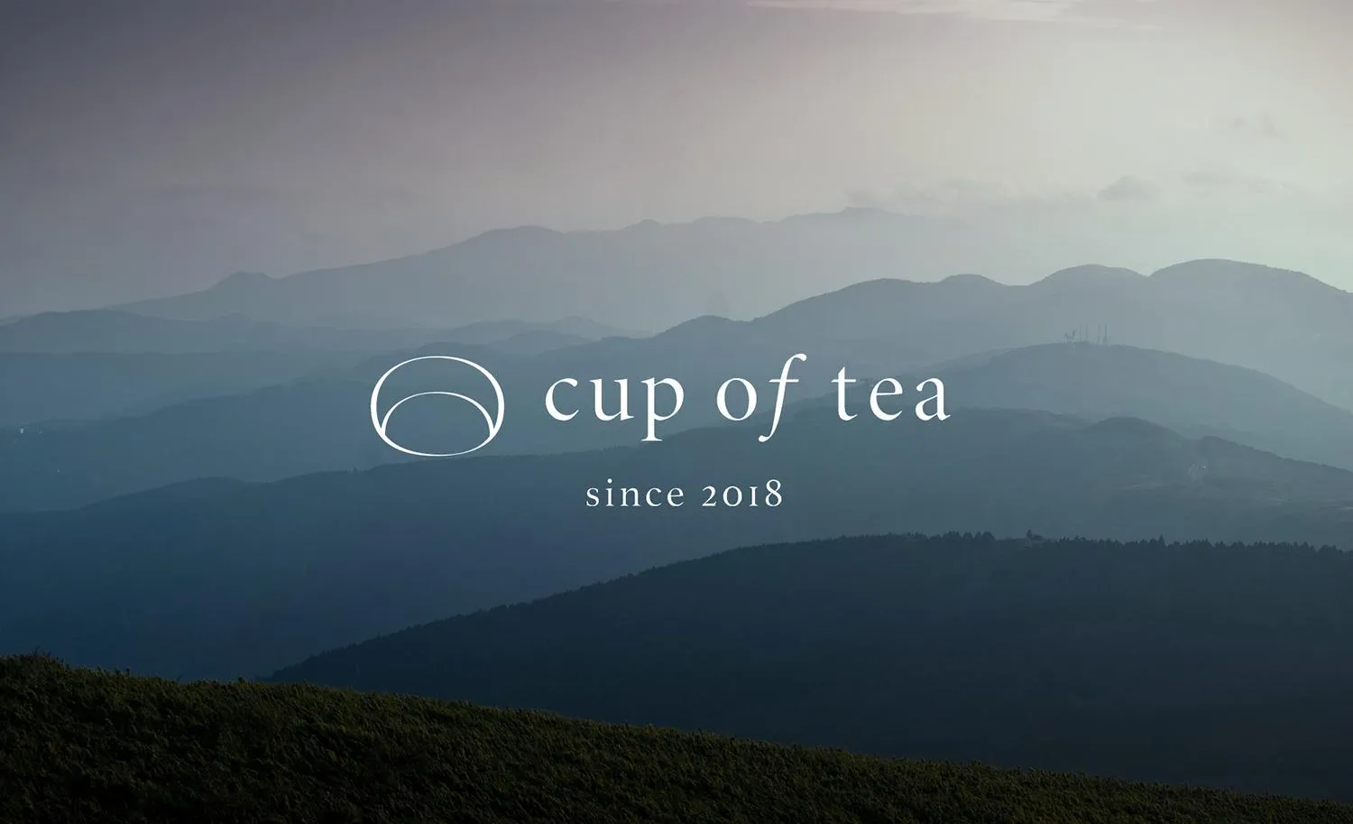 Logo/Certificate/Sign in cup of tea