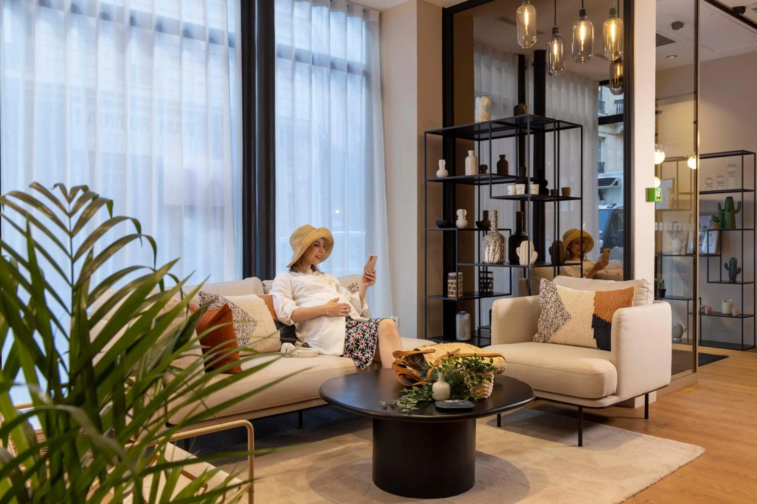 Living room in Hôtel Joe M