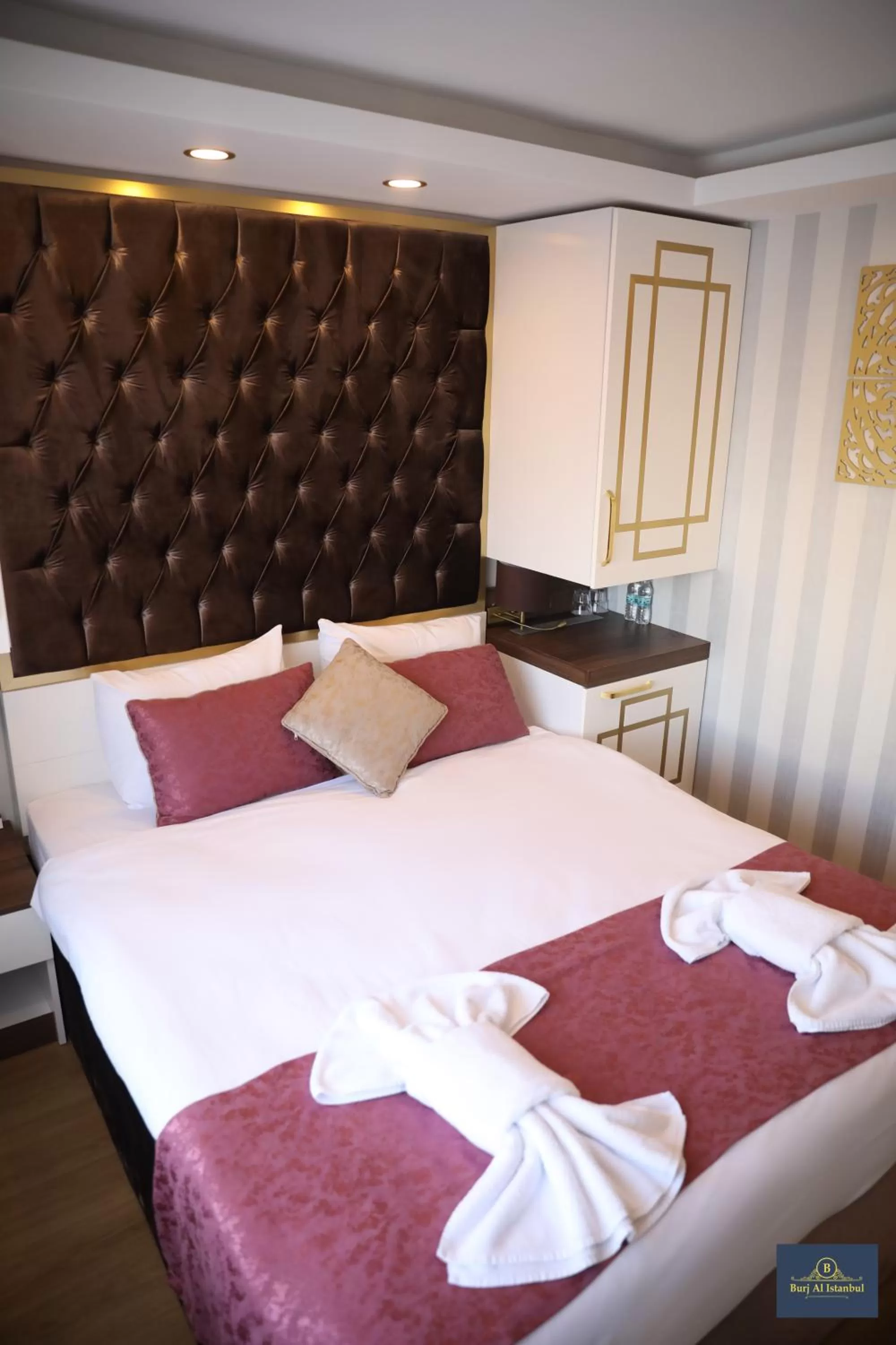 Bed in Burj Al Istanbul