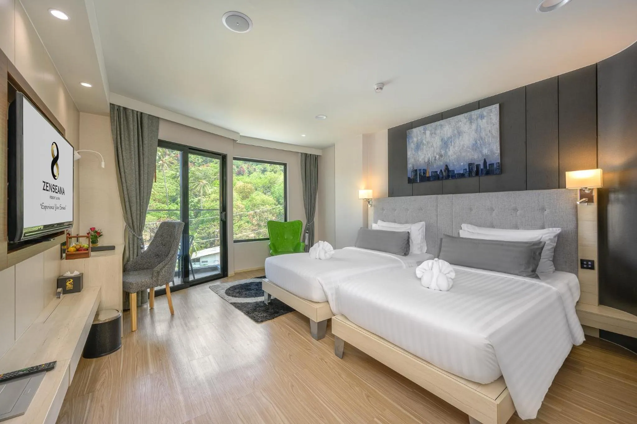 Photo of the whole room, Bed in Zenseana Resort & Spa - Patong, Phuket