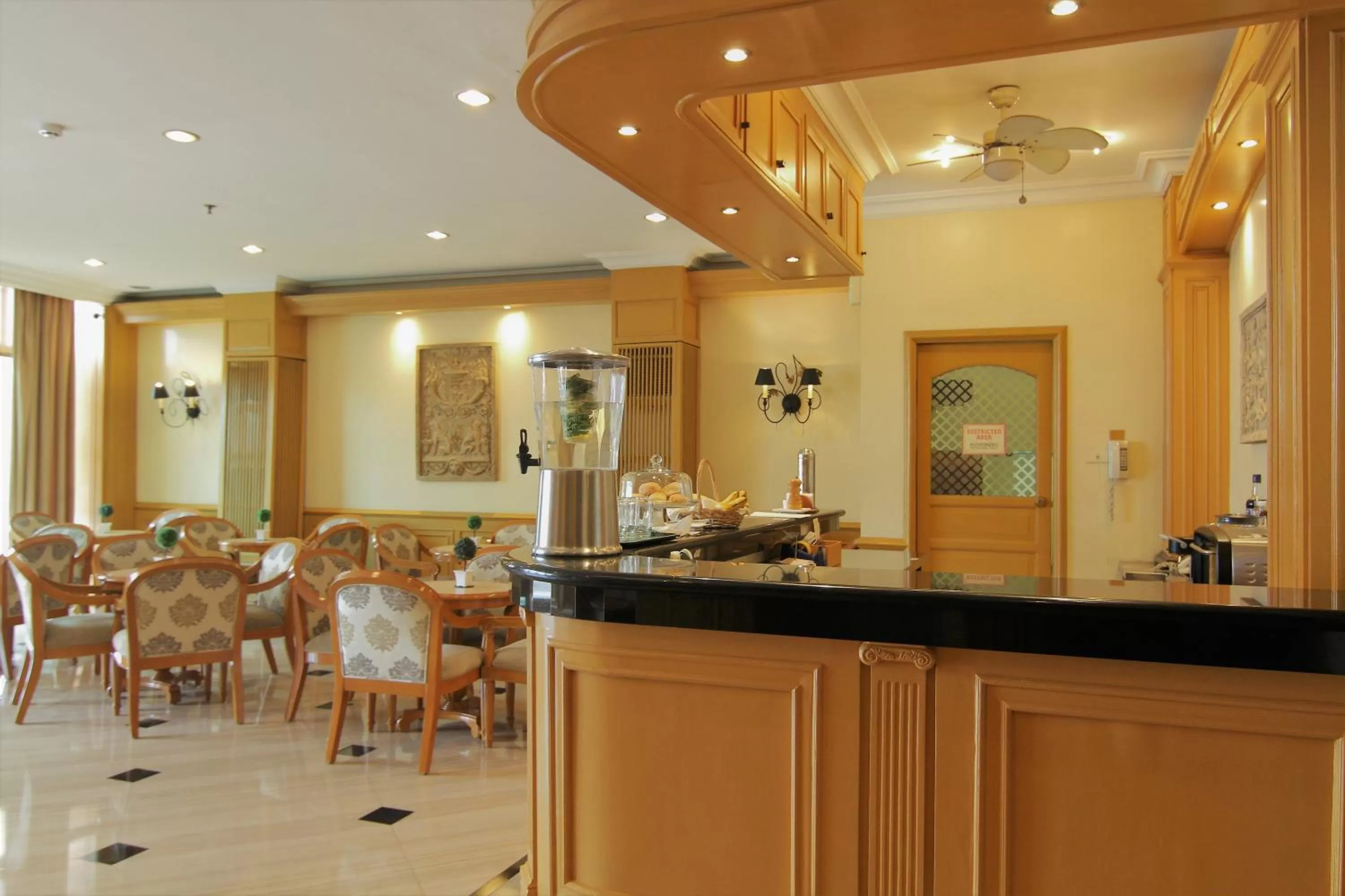 Lobby or reception in The Grand Dame Hotel