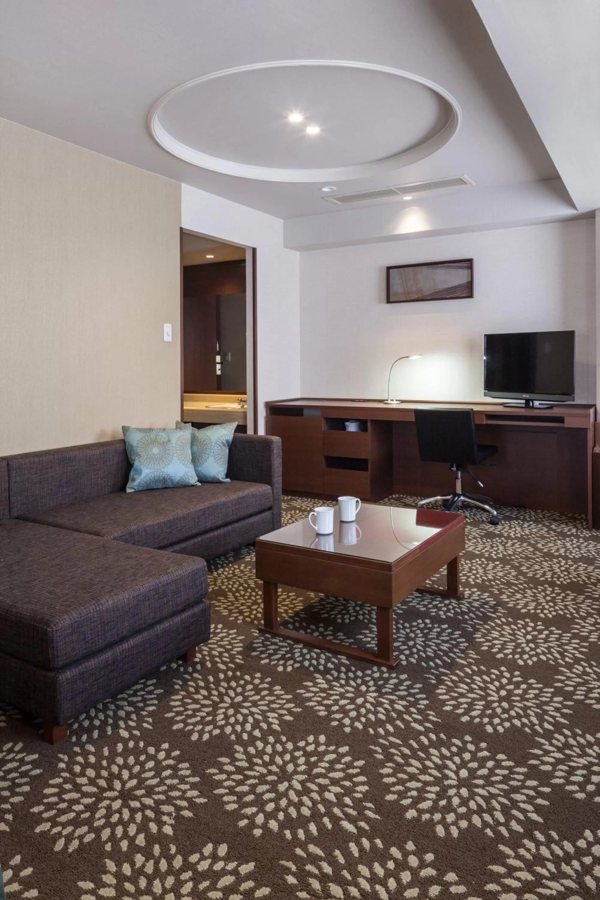 Decorative detail in ANA Holiday Inn Kanazawa Sky by IHG