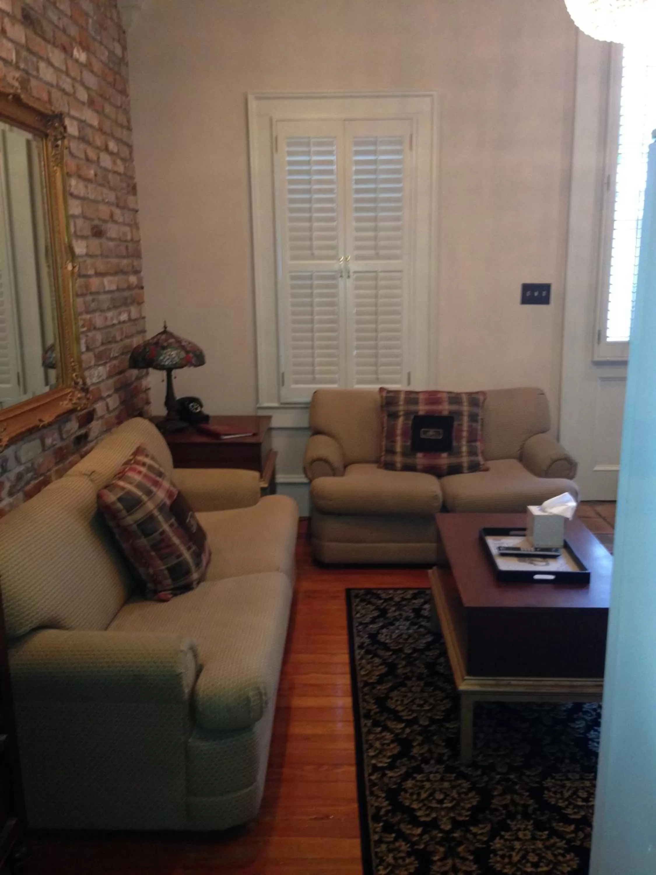 Living room in Chateau Orleans