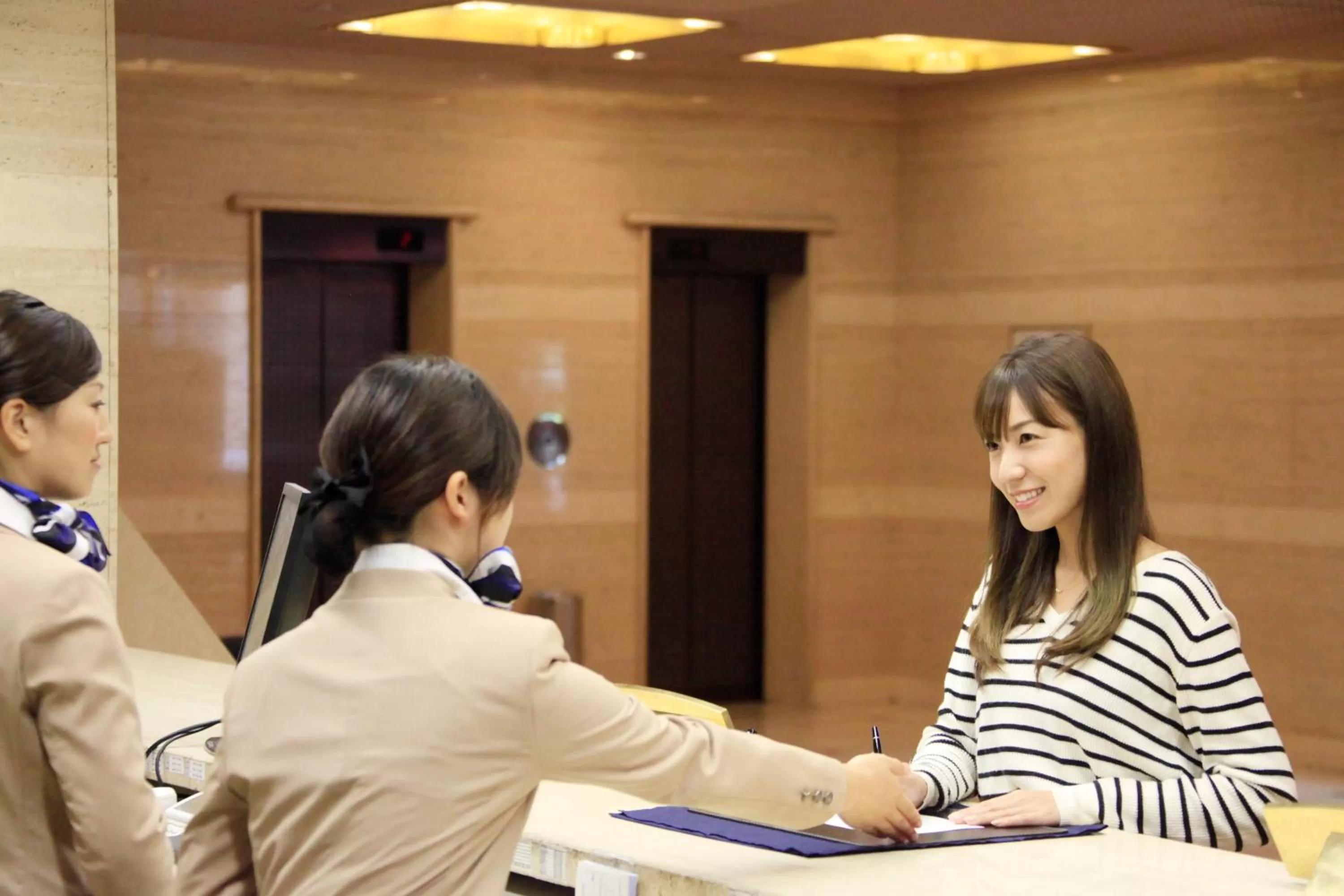 Lobby or reception in Quintessa Hotel Ogaki