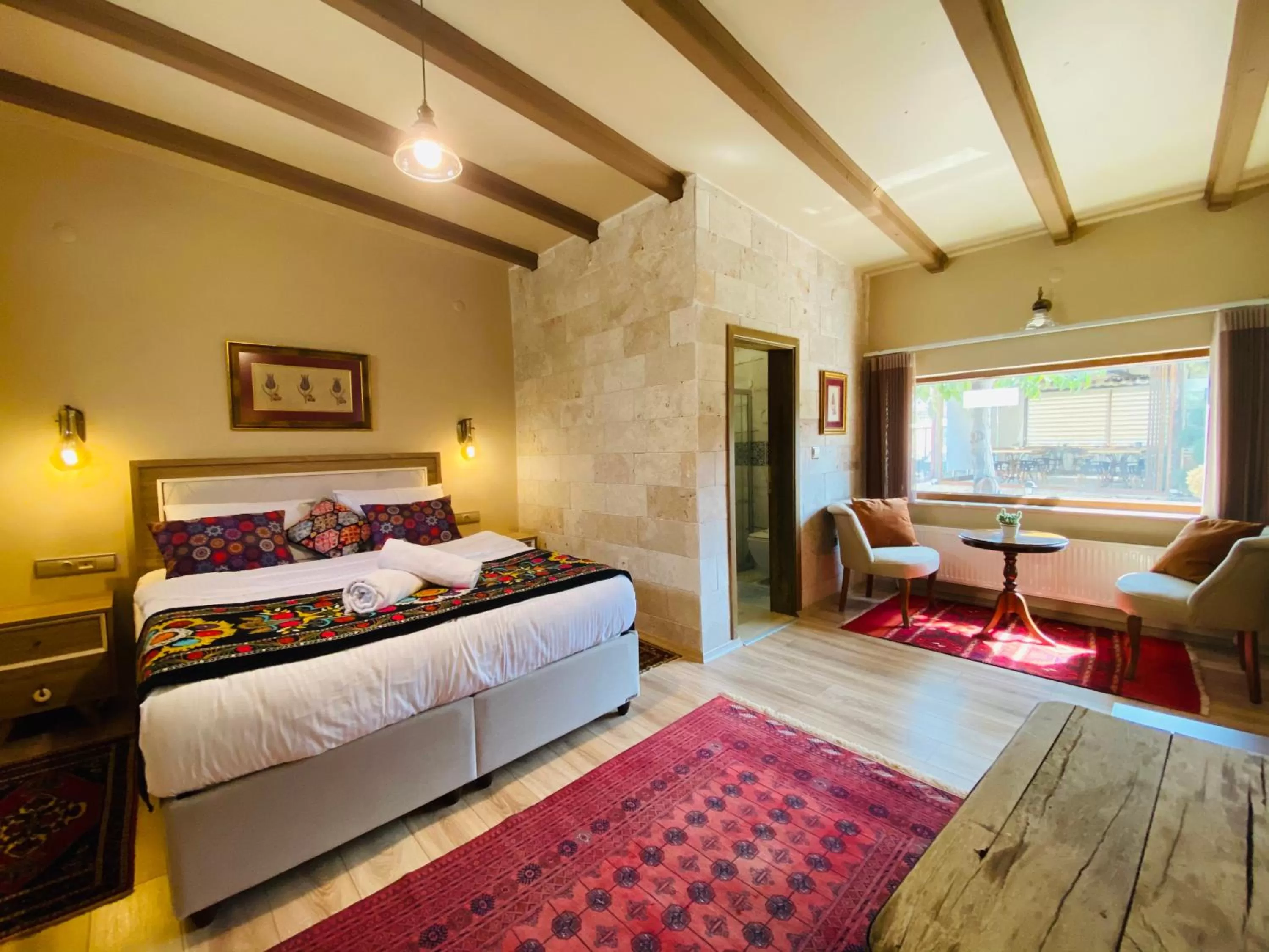 Bed in YASTIK HOUSES - Cappadocia