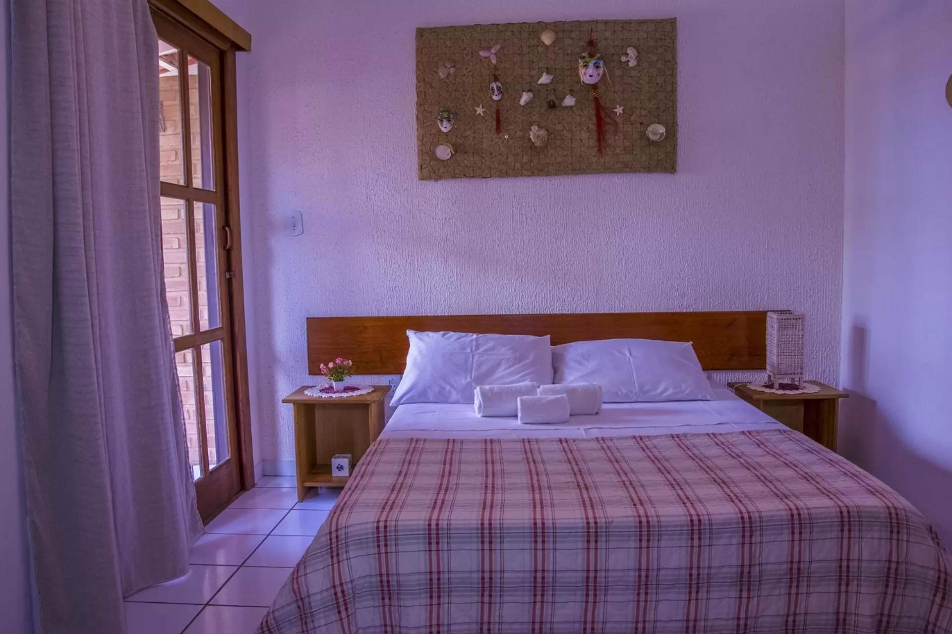 Bed in Pousada Lagoa Pequena