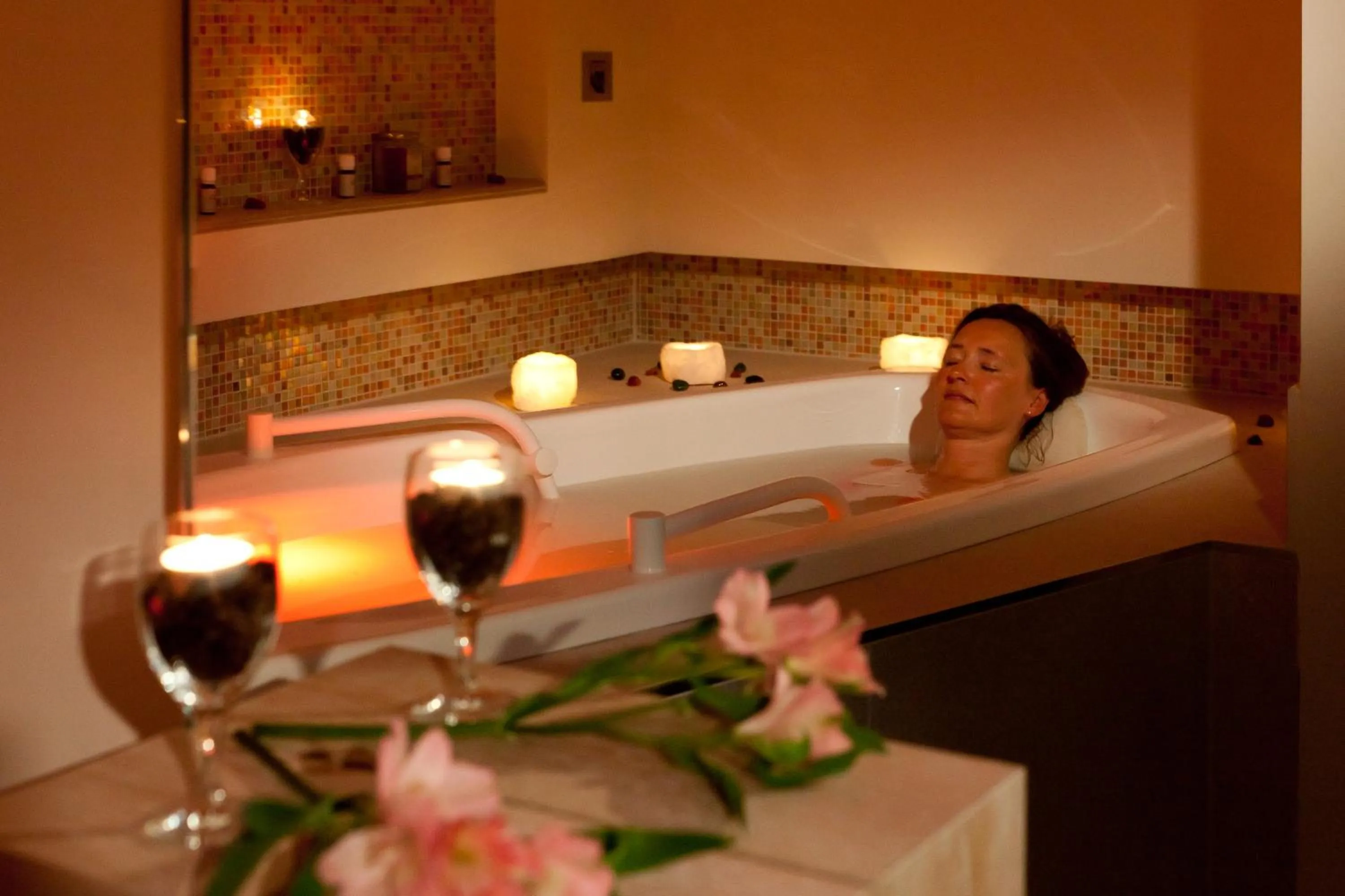 Hot Tub in Ringhotel Strandblick