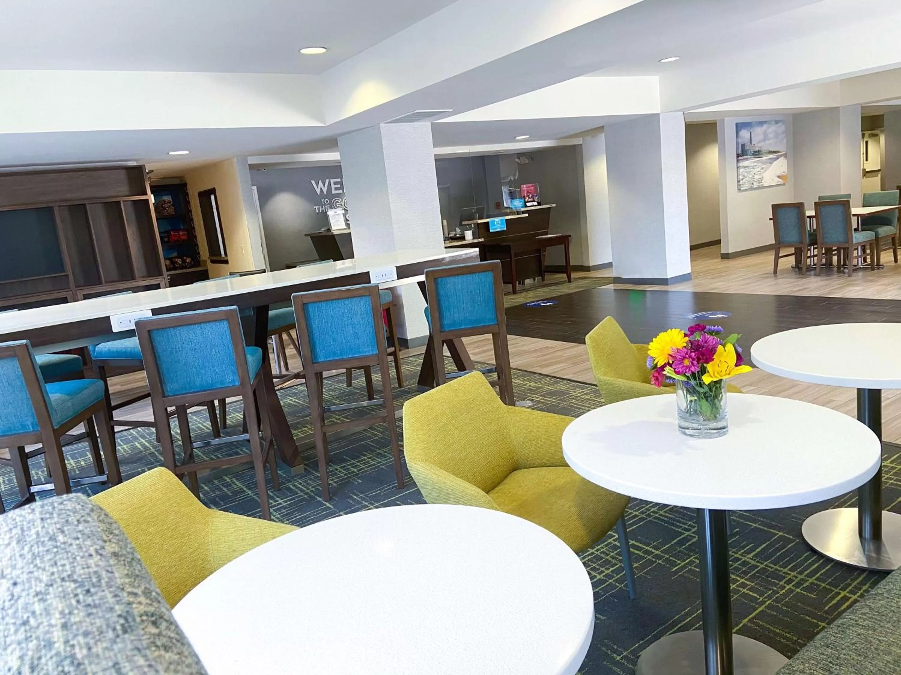Lobby or reception in Hampton Inn Carlsbad North San Diego County