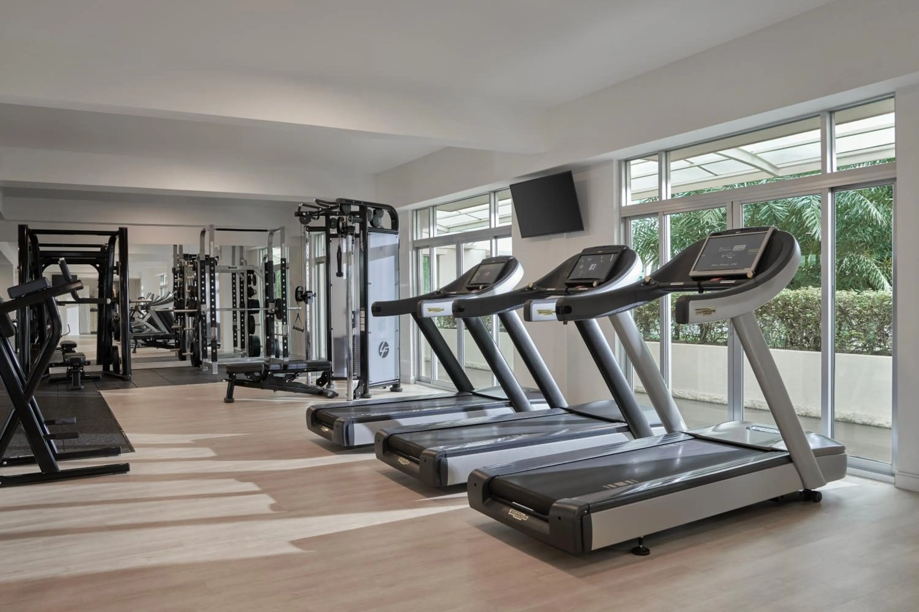 Fitness centre/facilities in New World Saigon Hotel