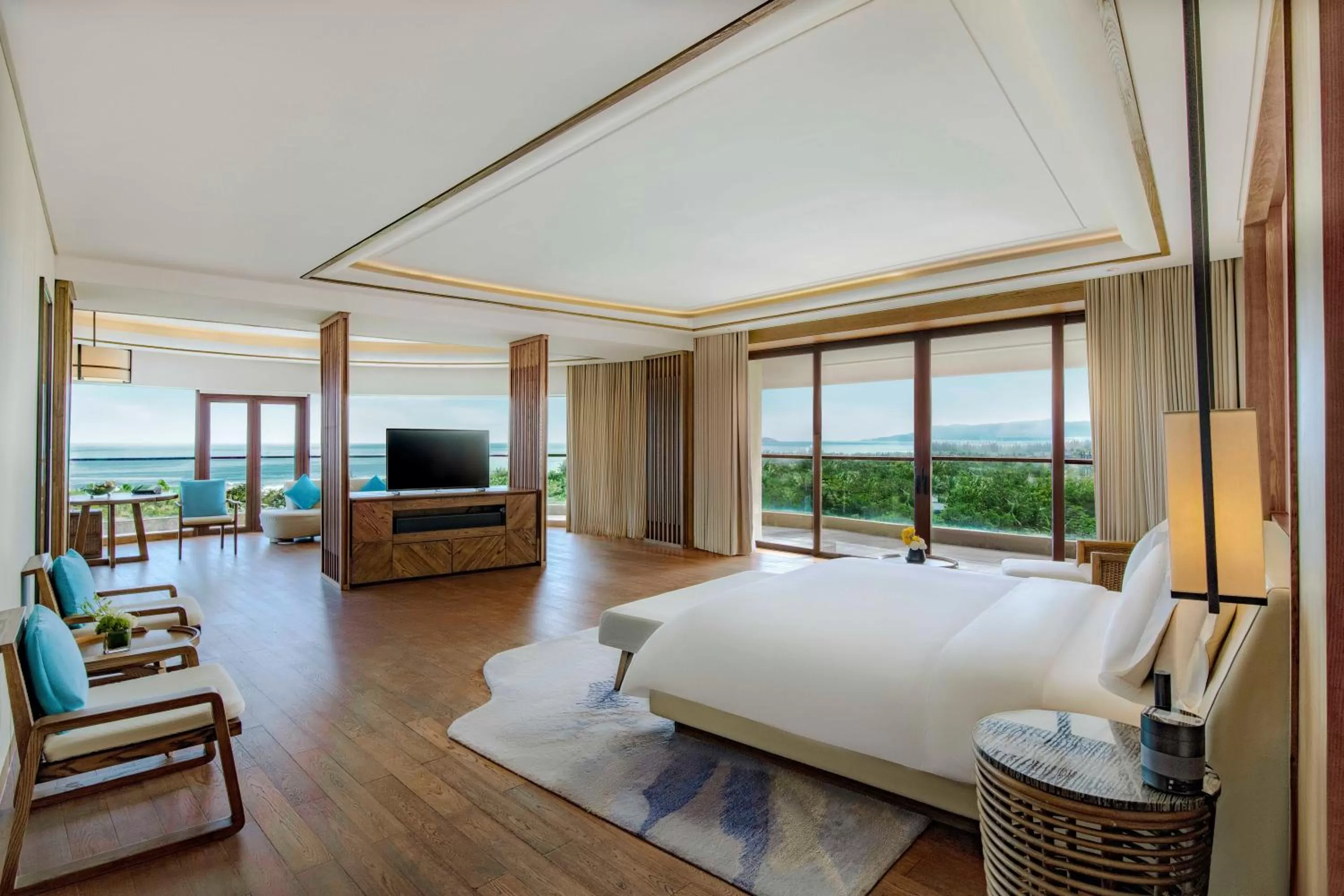 Photo of the whole room, Bed in InterContinental Sanya Haitang Bay Resort by IHG