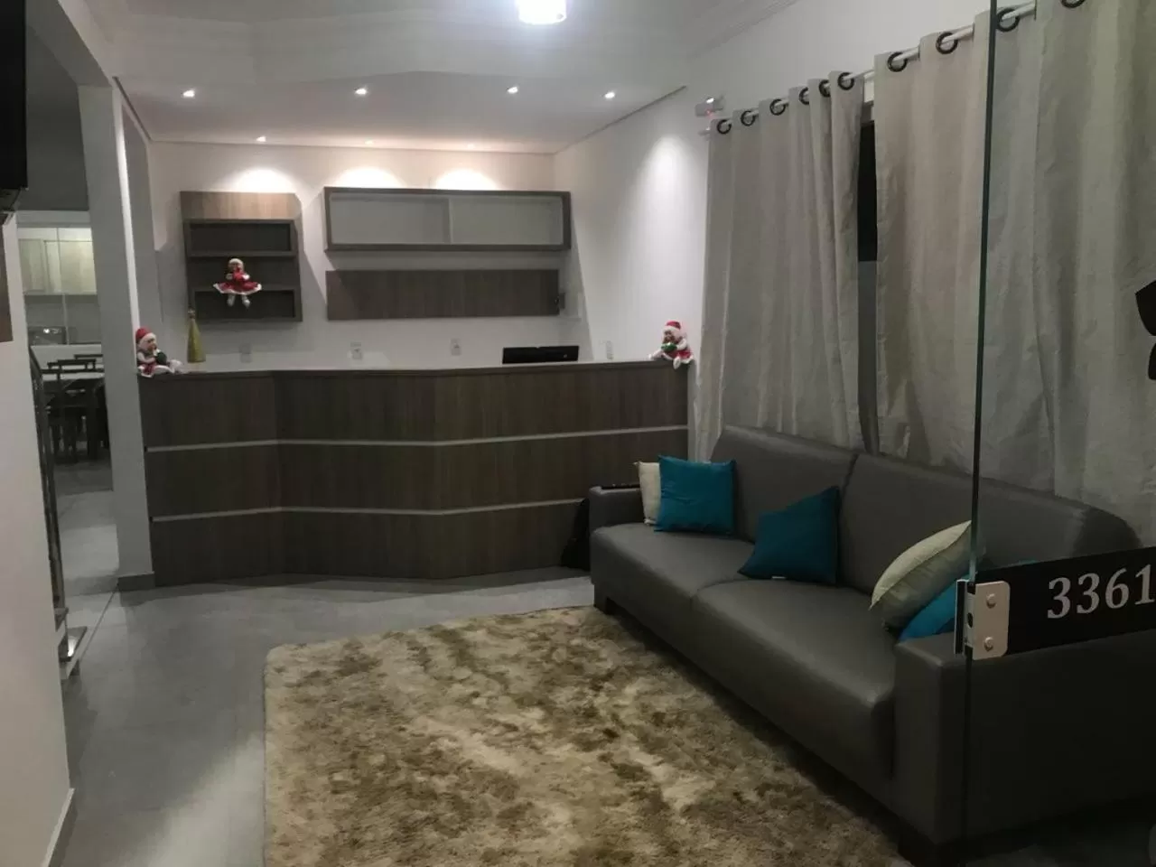 Living room in Pousada Vó Dena