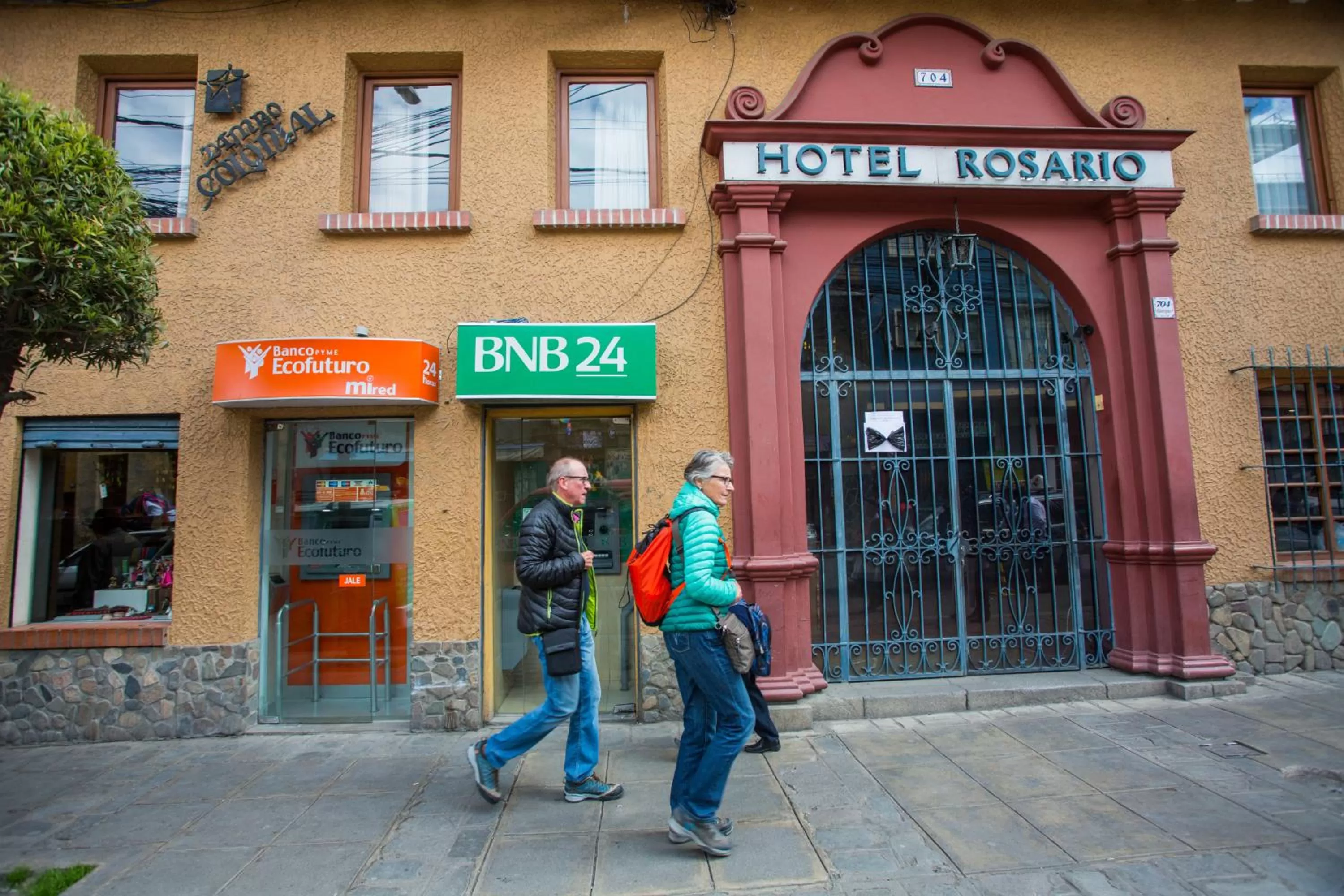 Facade/entrance in Hotel Rosario La Paz