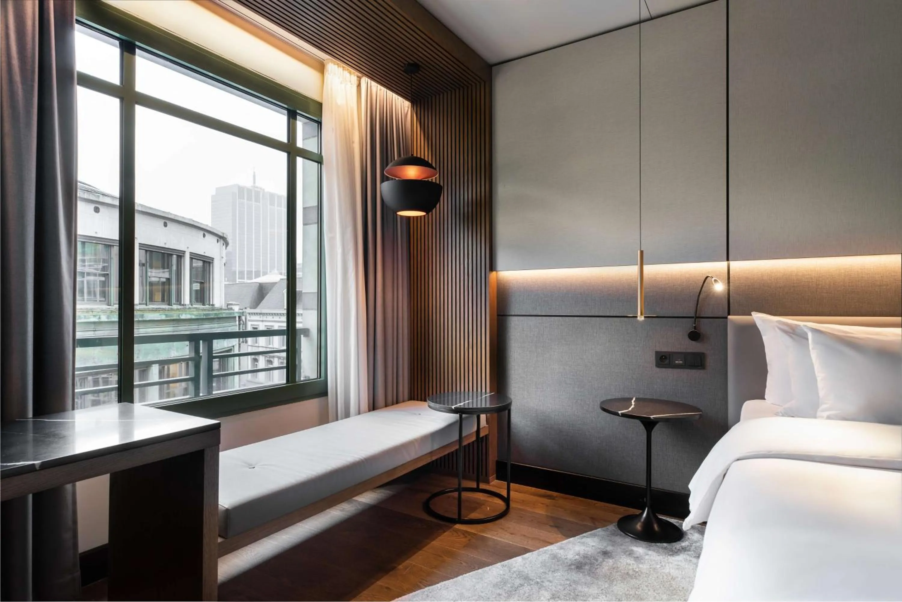 Photo of the whole room, Bed in Radisson Collection Grand Place Brussels