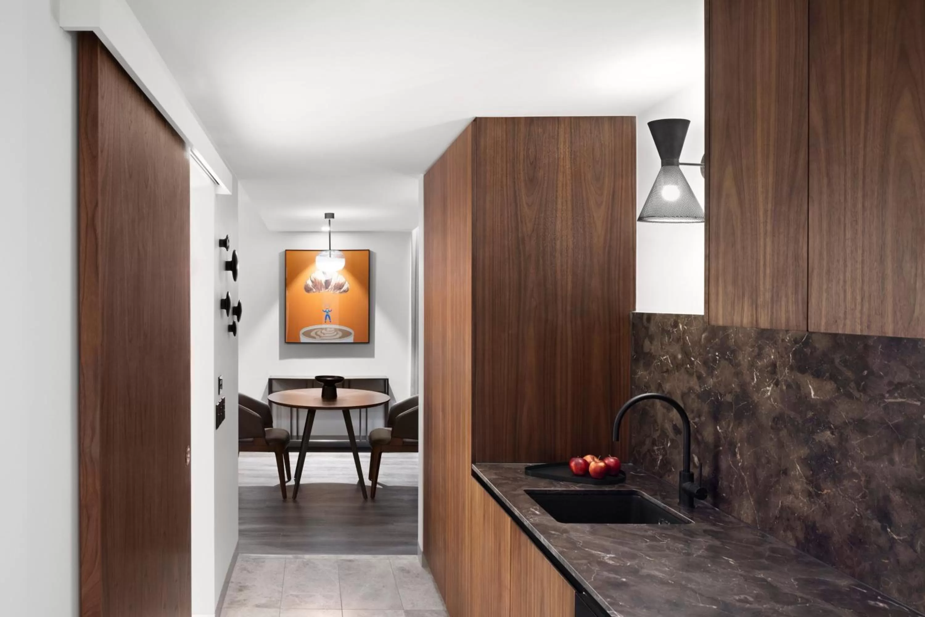 Kitchen or kitchenette in Le Meridien Melbourne