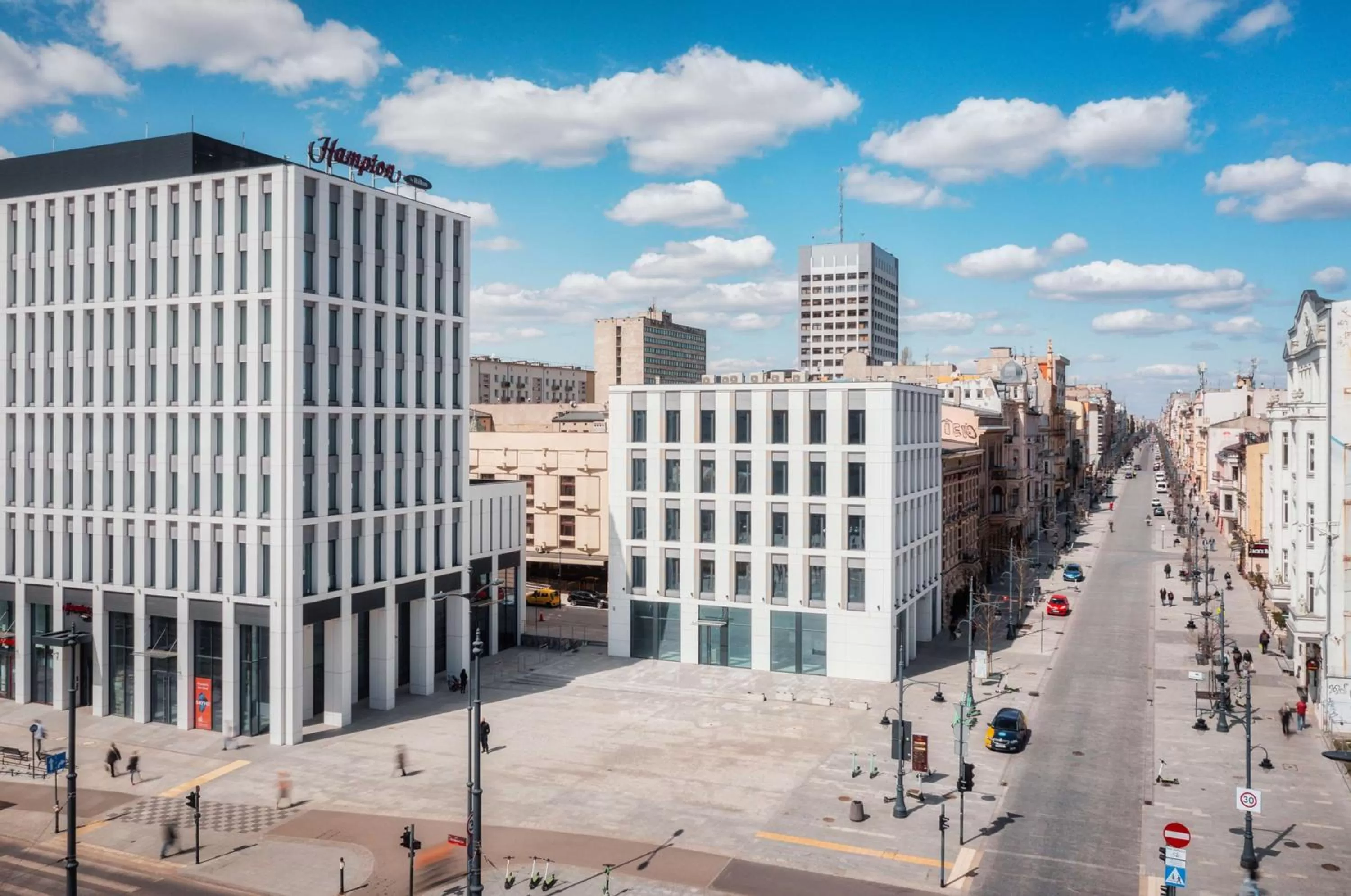 Property building in Hampton by Hilton Łódź City Center