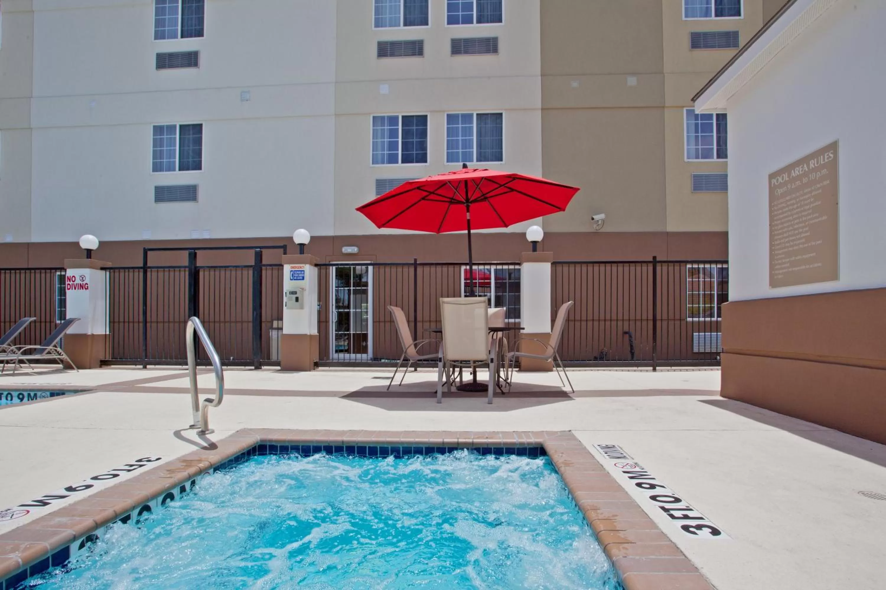 Swimming pool in Candlewood Suites Houston Westchase - Westheimer by IHG