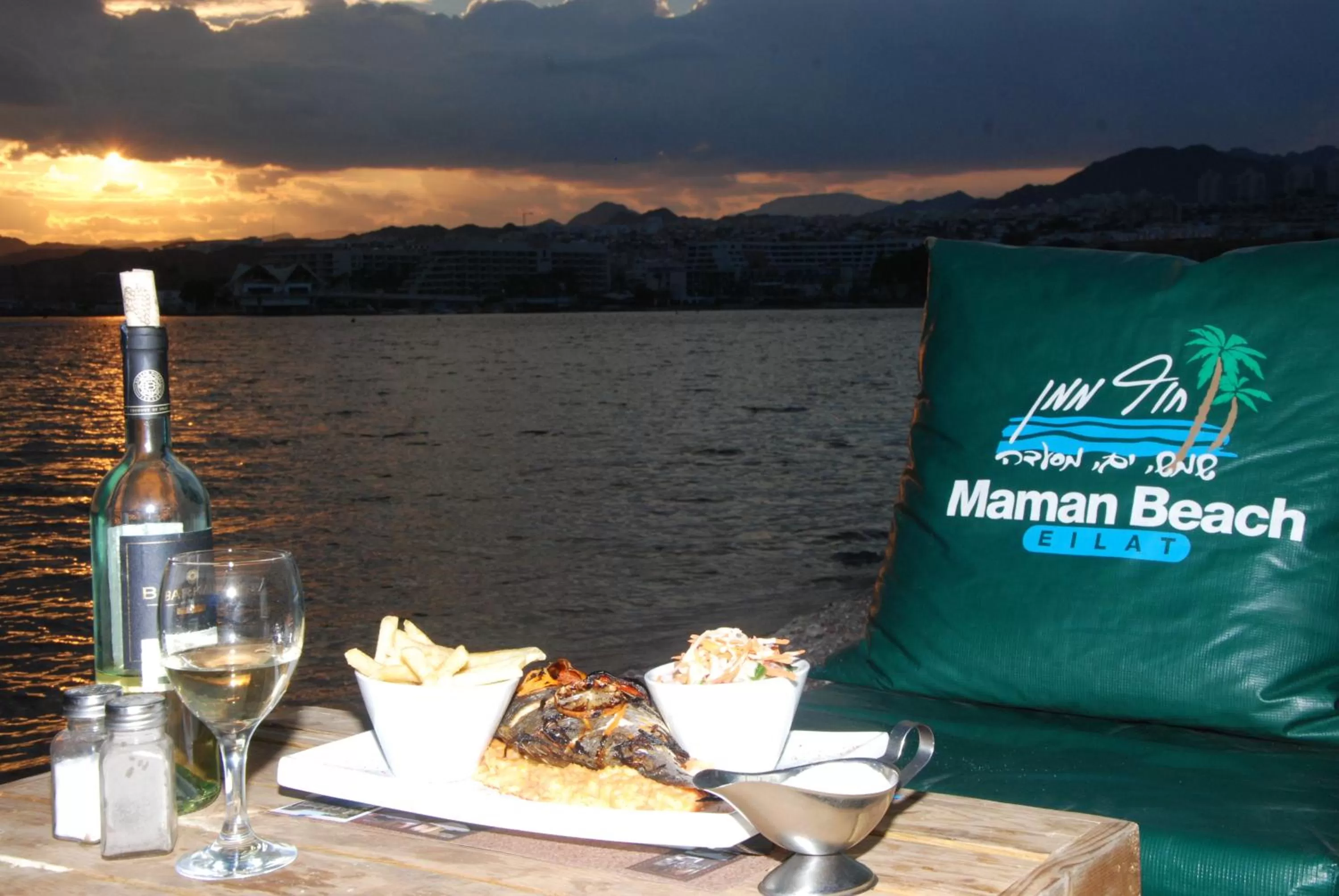 Food close-up in Red Sea Hotel