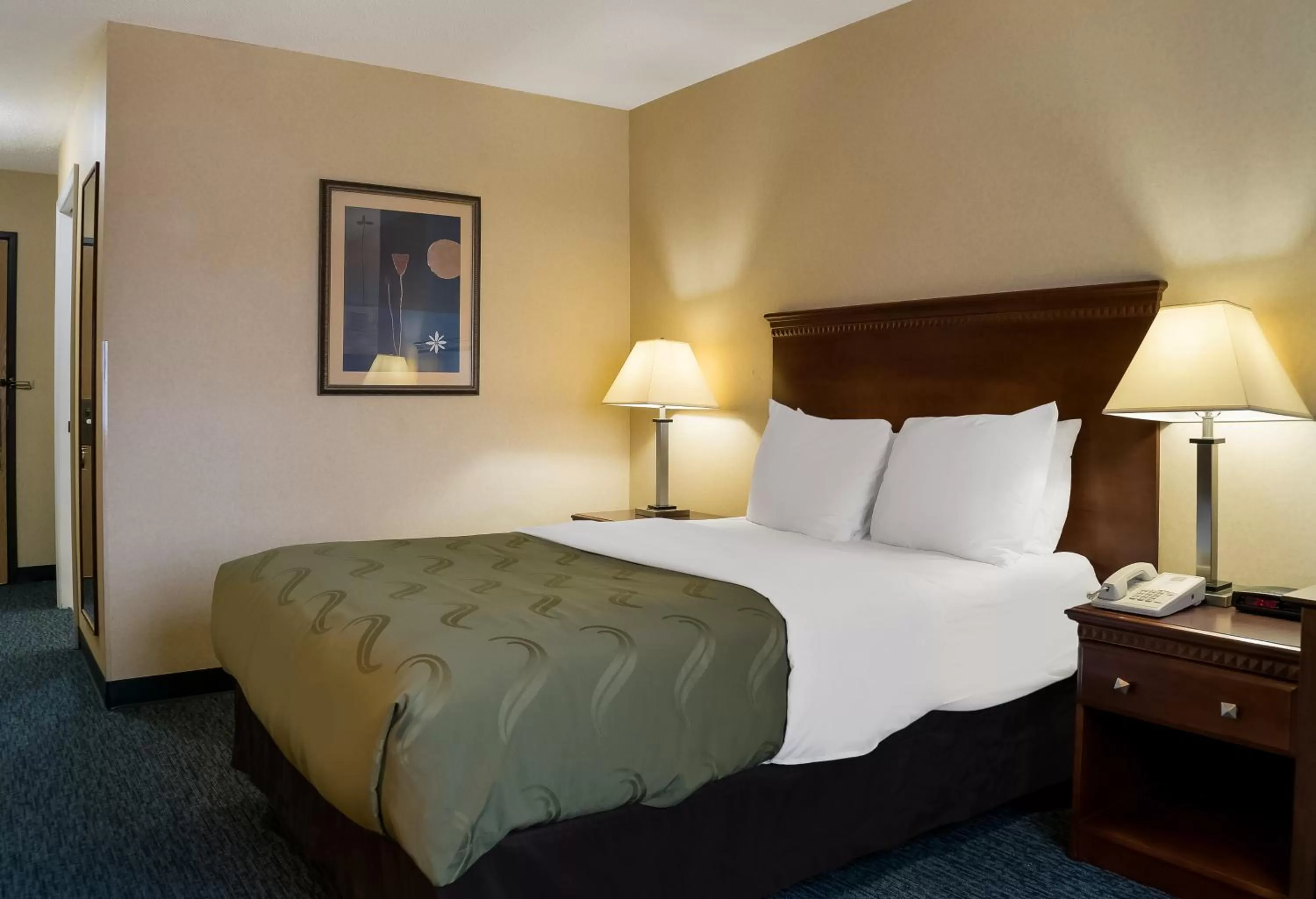 Bed in Quality Inn Grand Blanc - Flint South