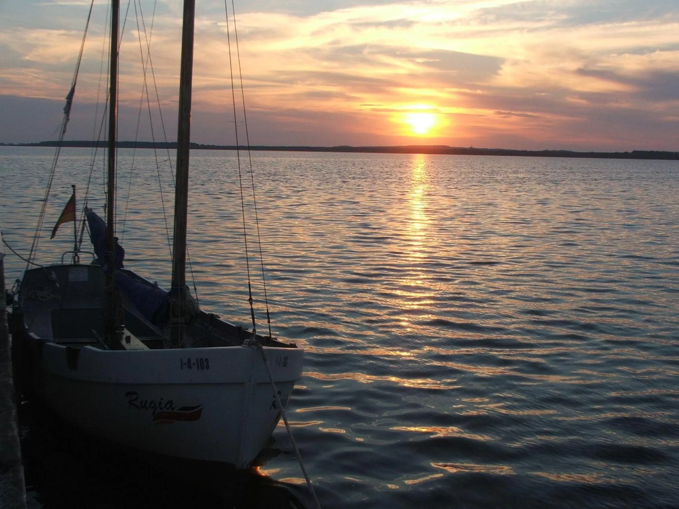 Sunset in Hotel Am Markt