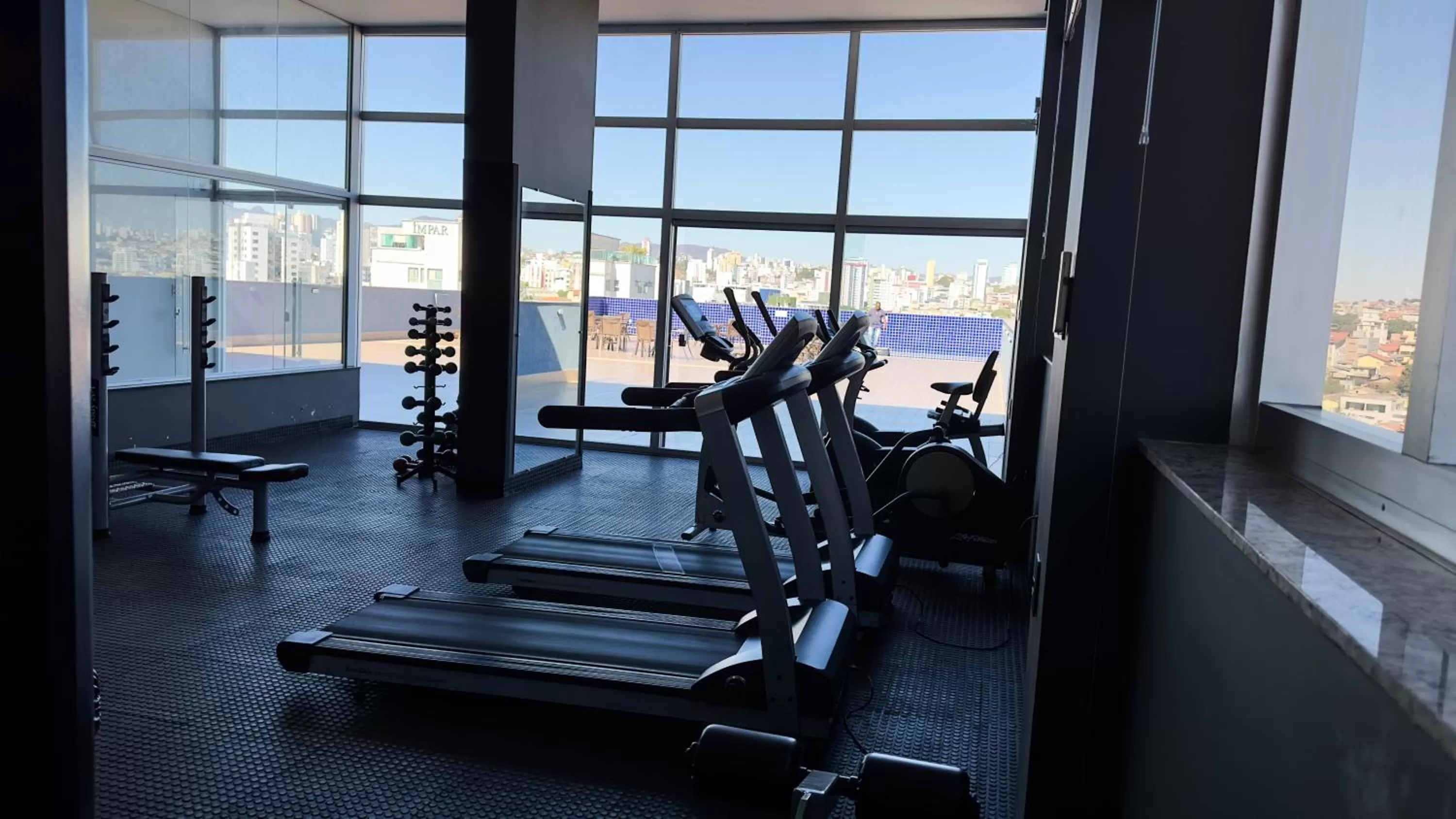 Fitness centre/facilities in Hotel Gran Vivenzo Belo Horizonte