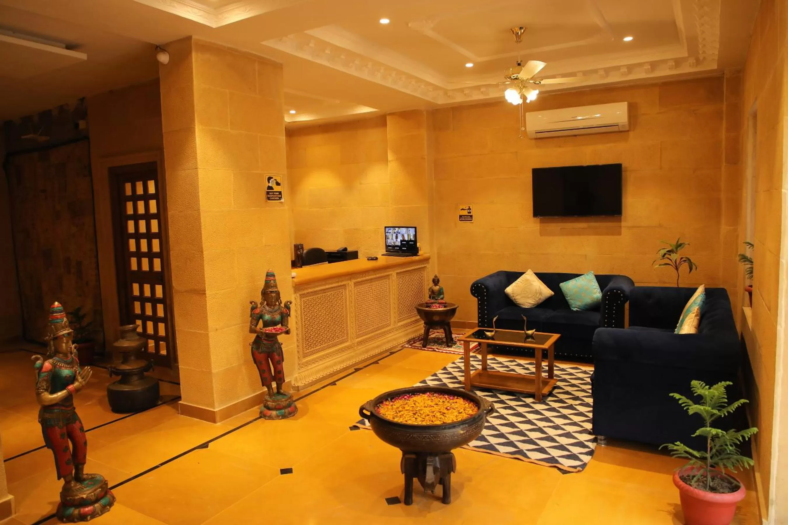 Seating Area in Treebo Trend Chandrangan Excellency