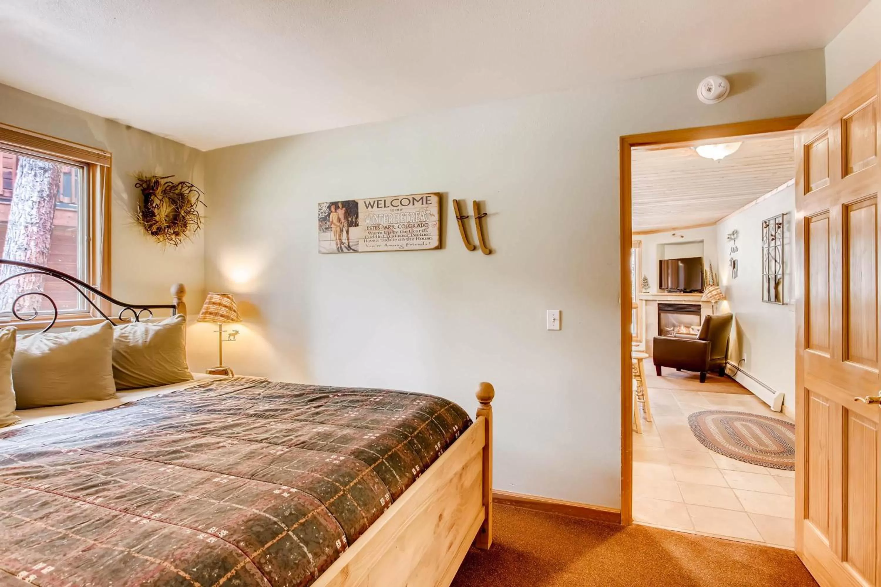 Bed in Estes Park Condos