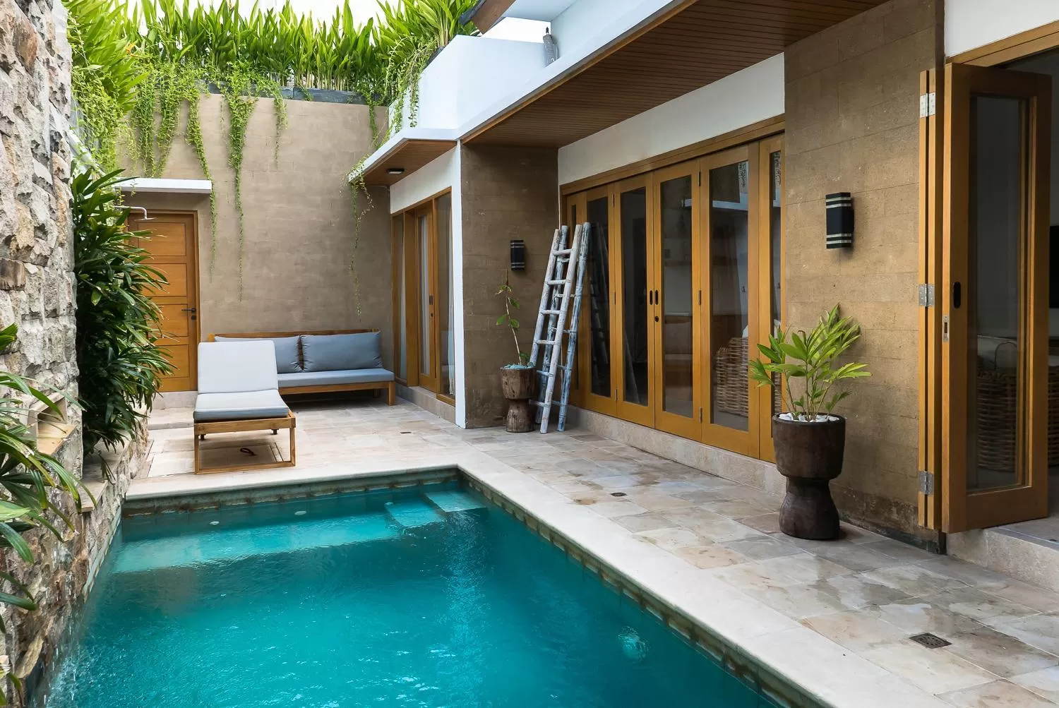 Swimming pool in Puspa Ayu Villas & Apartments