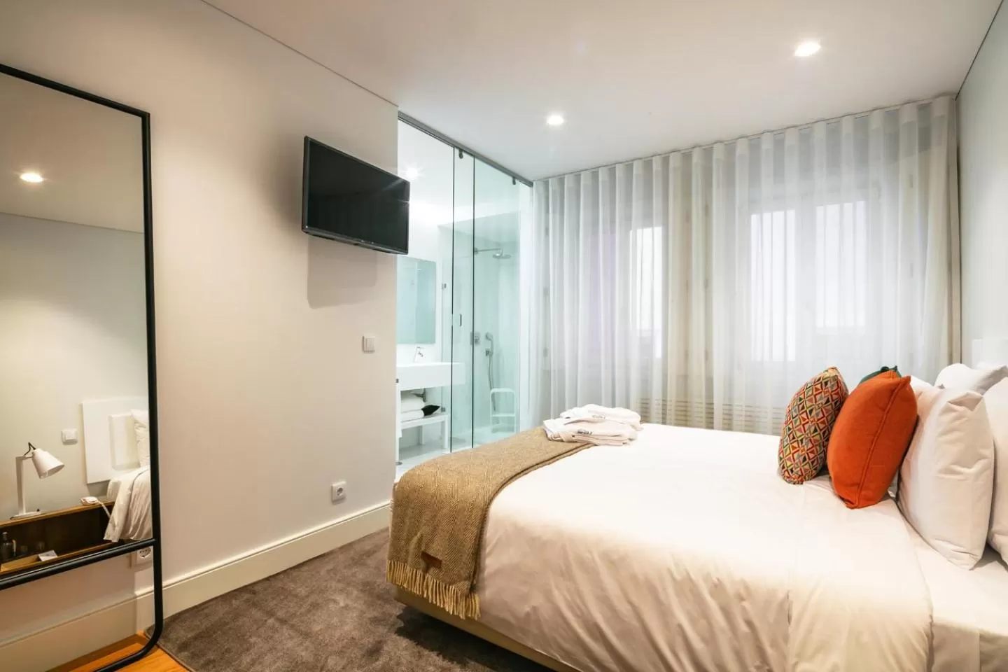 Bedroom, Bed in Porto River Infante