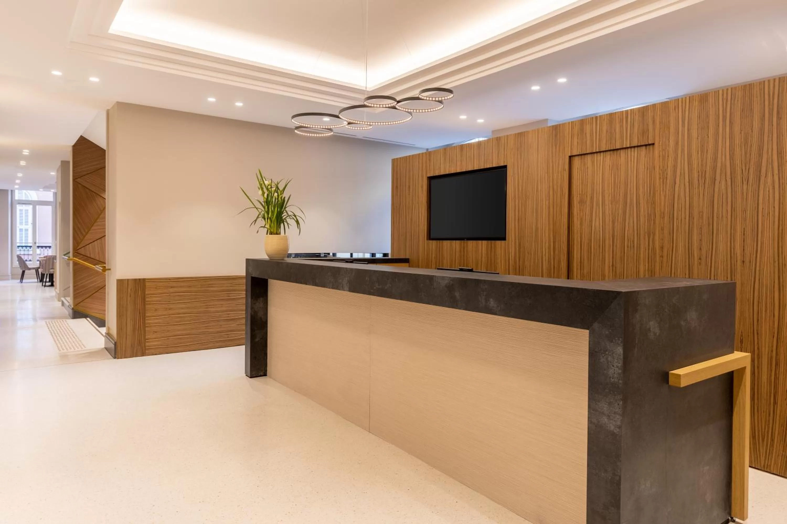 Lobby or reception in Hôtel Apollinaire Nice