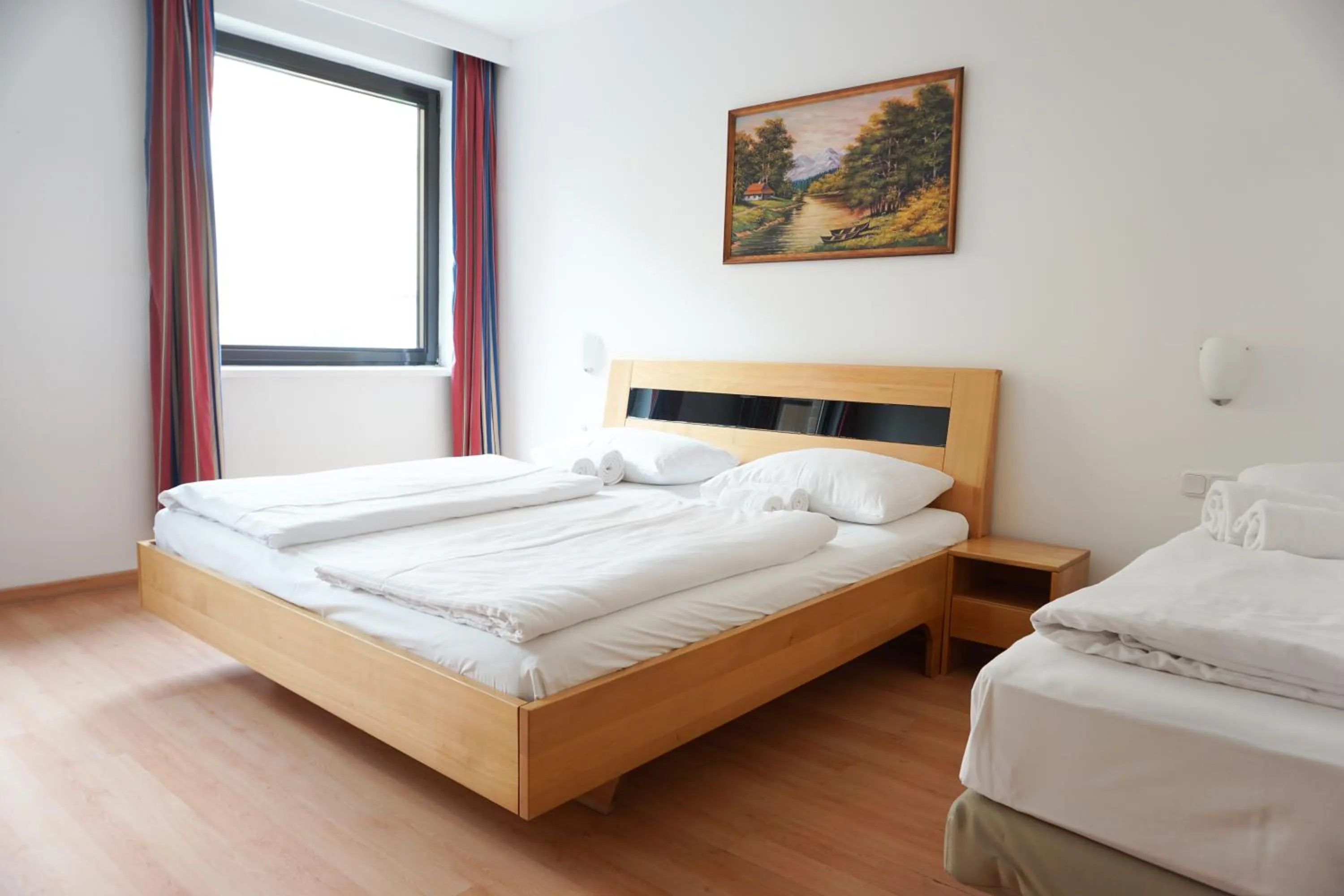 Bed in Hotel Kaffeemühle