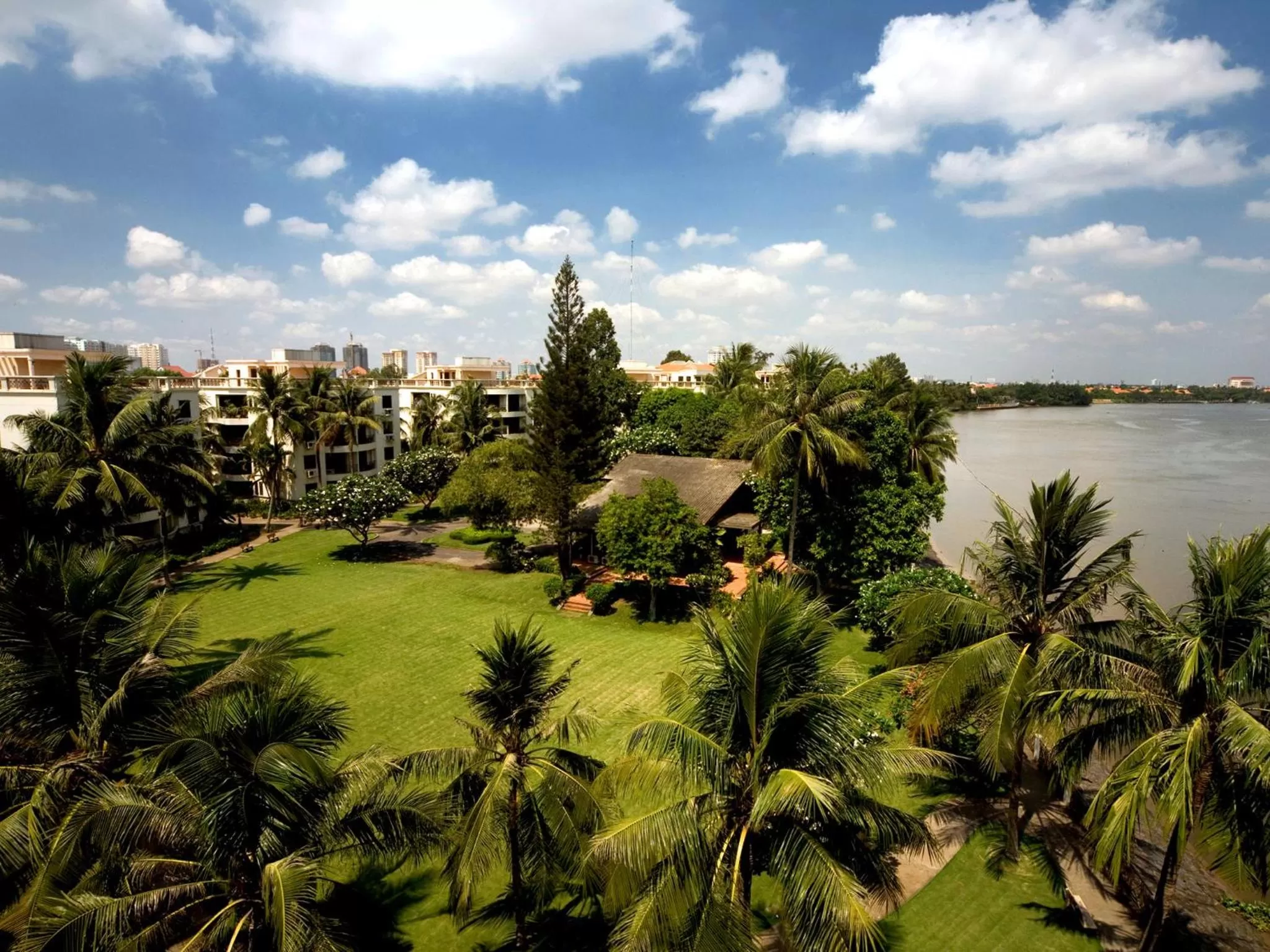 Bird's eye view in Riverside Serviced Apartments